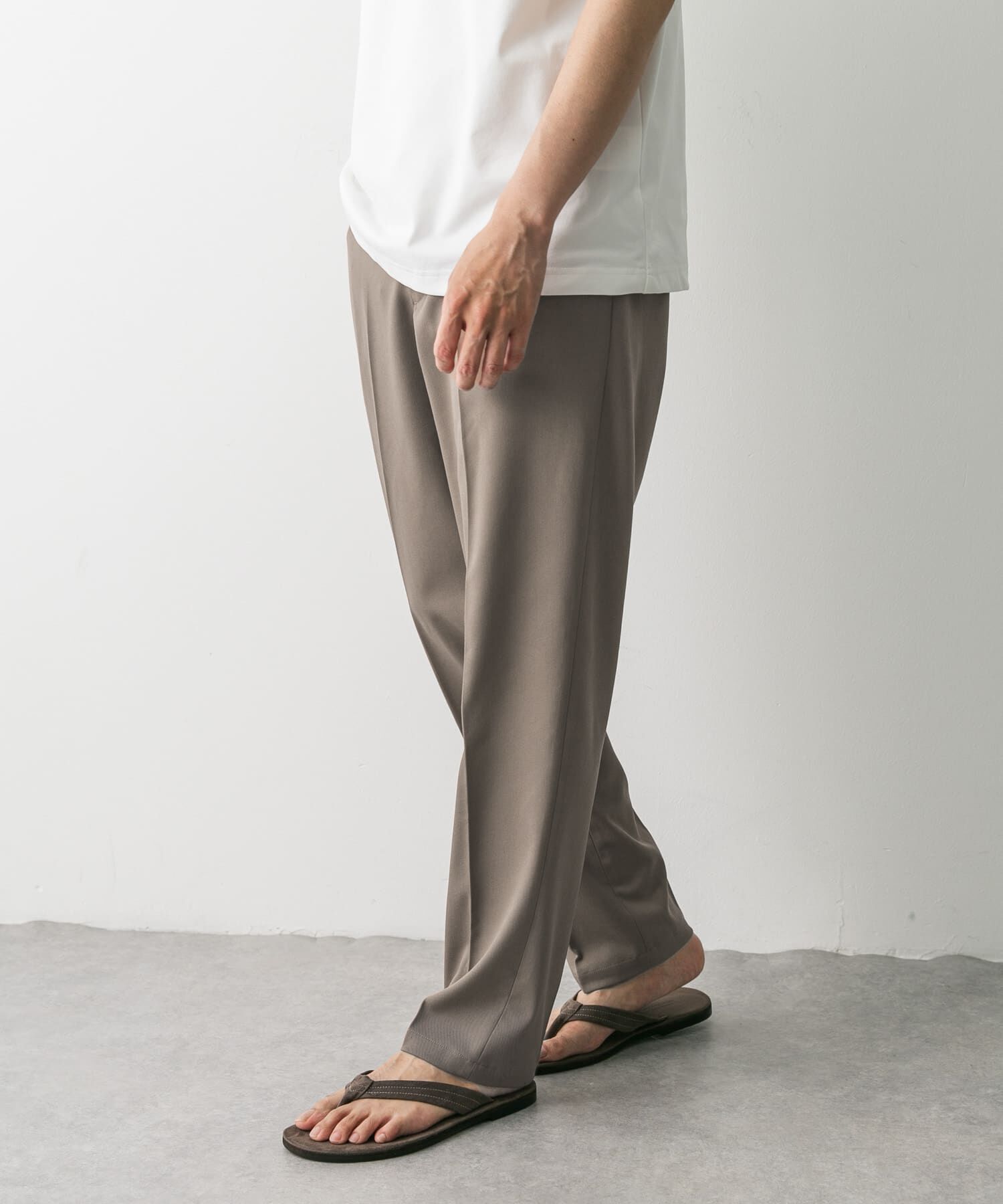 URBAN RESEARCH DOORS「TRツイルテーパードトラウザー」|その他|