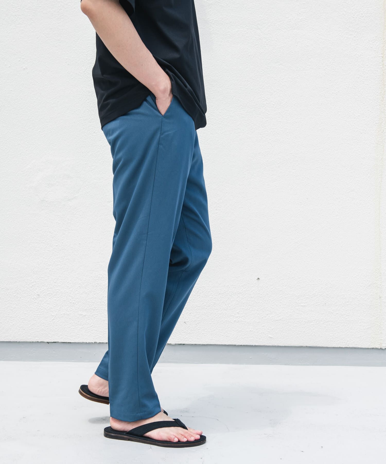 URBAN RESEARCH DOORS「TRツイルテーパードトラウザー」|その他|