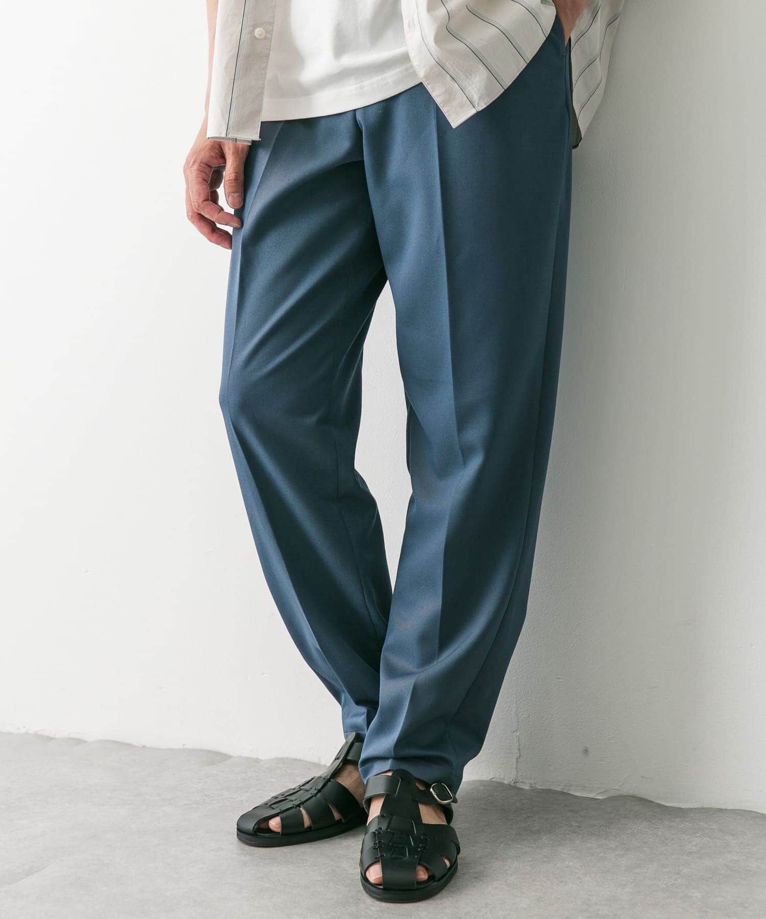 URBAN RESEARCH DOORS「TRツイルテーパードトラウザー」|その他|