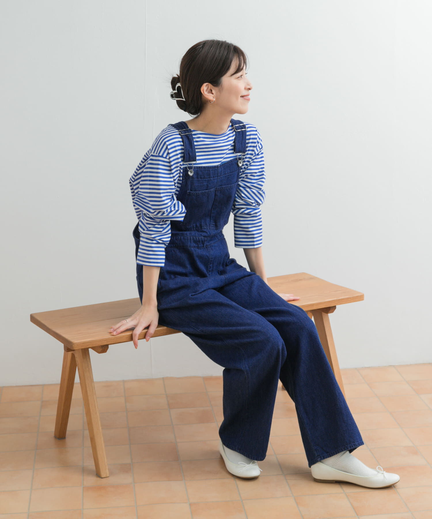 URBAN RESEARCH DOORS「Denim Salopette」|スカート|