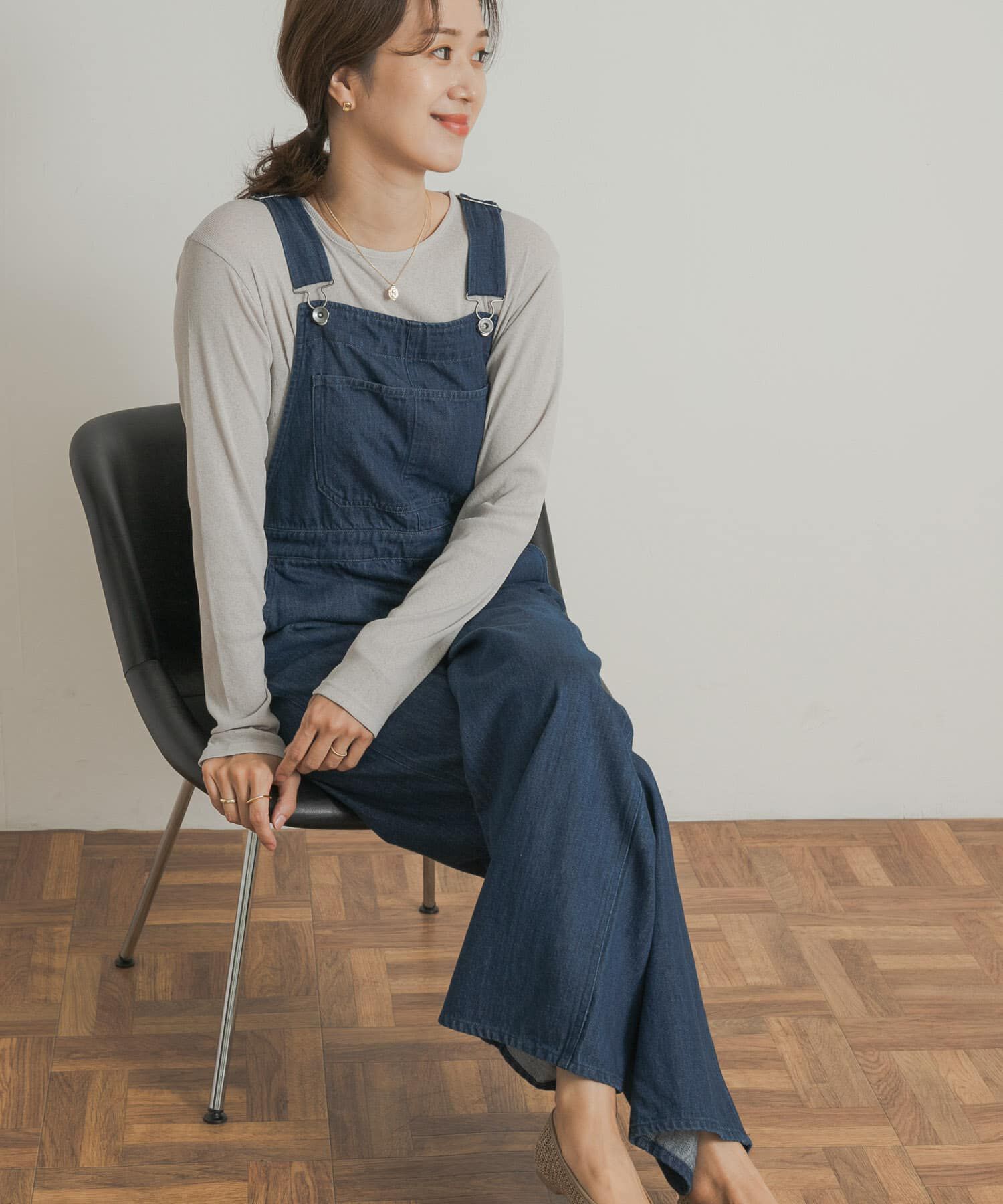 URBAN RESEARCH DOORS「Denim Salopette」|スカート|