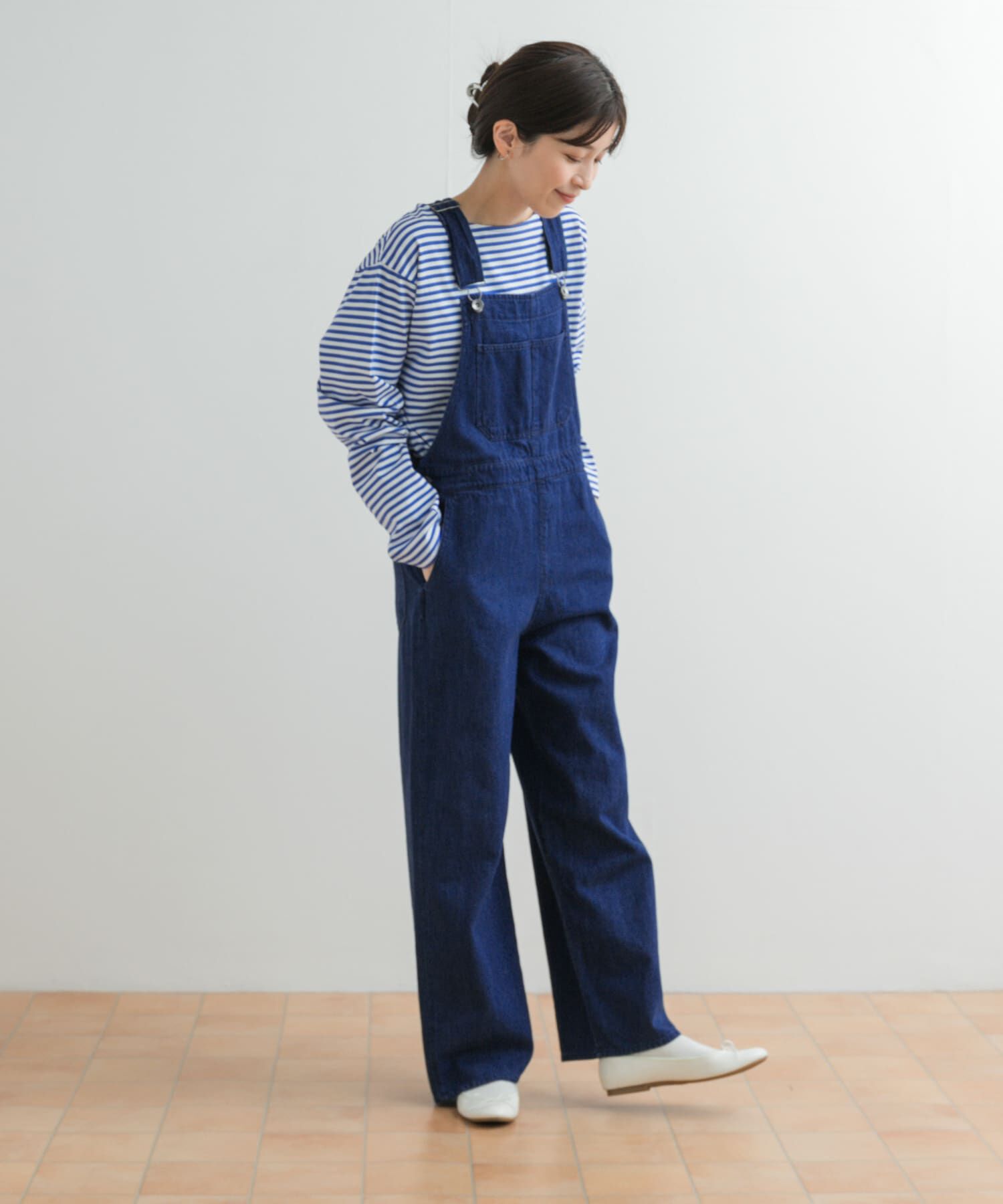 URBAN RESEARCH DOORS「Denim Salopette」|スカート|