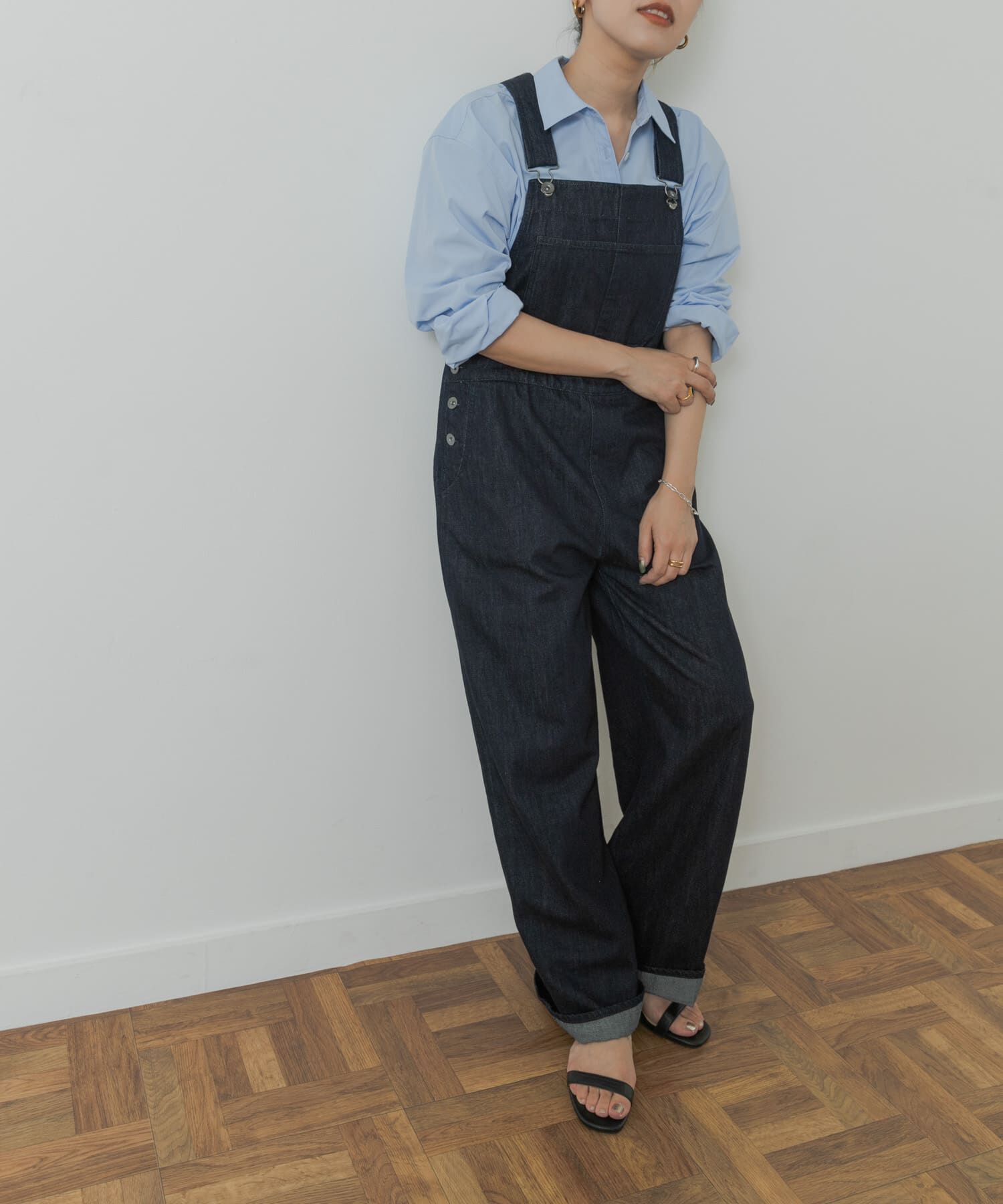 URBAN RESEARCH DOORS「Denim Salopette」|スカート|