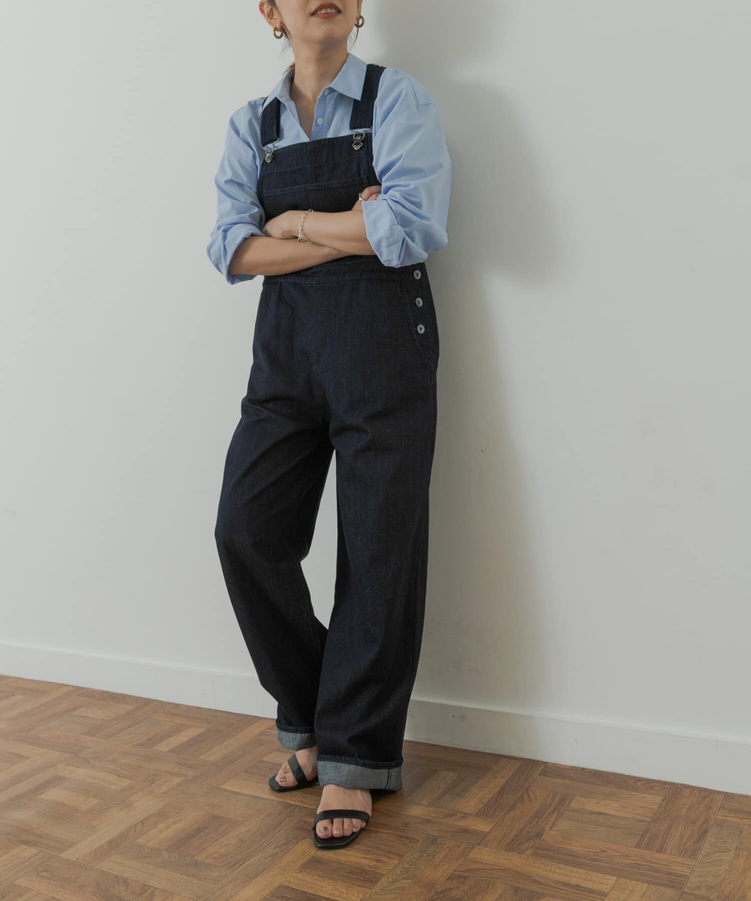 URBAN RESEARCH DOORS「Denim Salopette」|スカート|