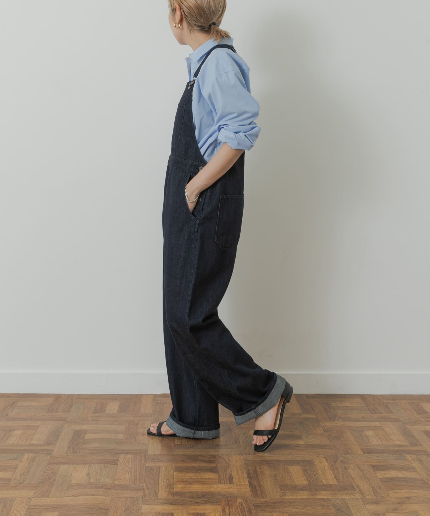 URBAN RESEARCH DOORS「Denim Salopette」|スカート|