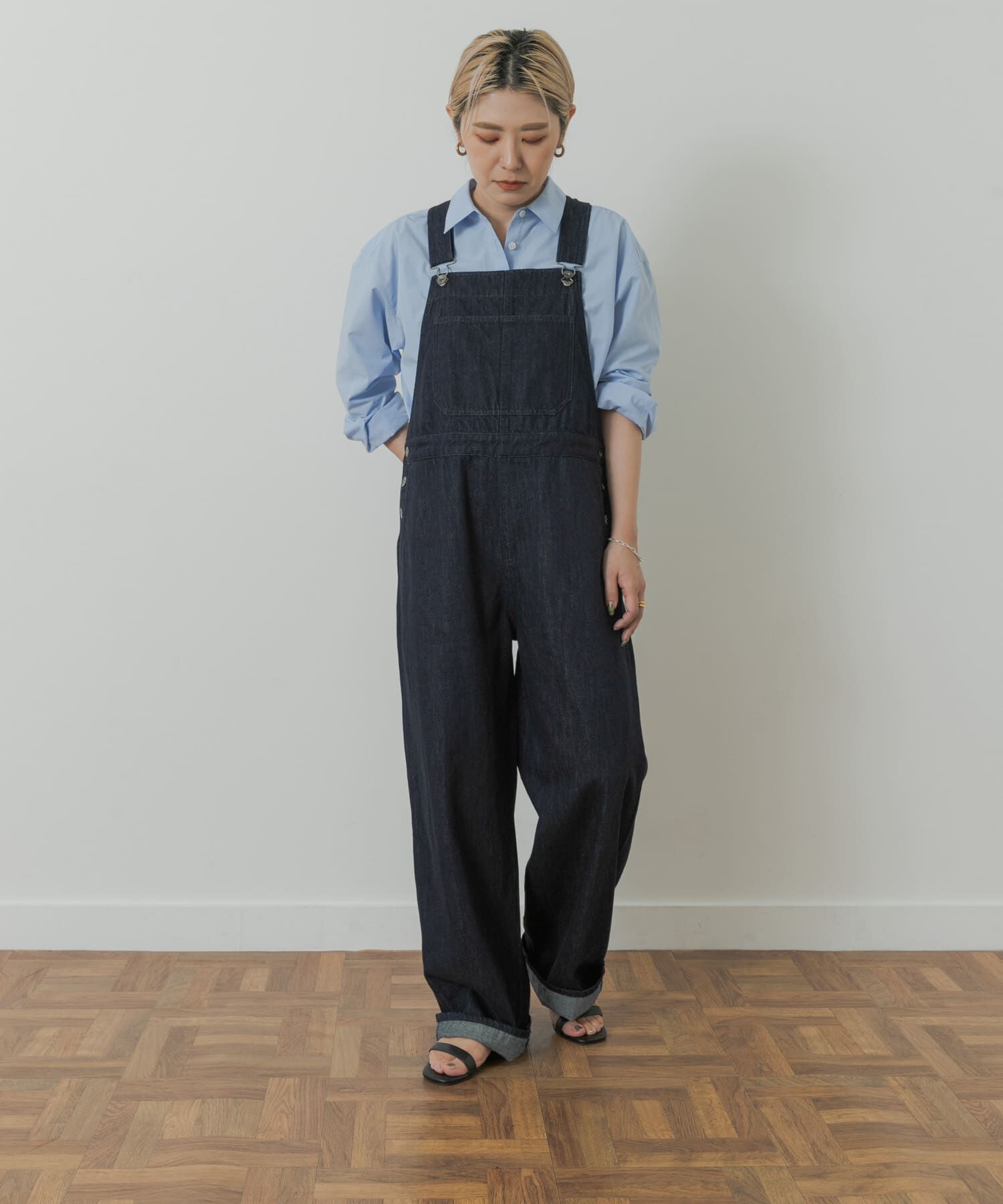 URBAN RESEARCH DOORS「Denim Salopette」|スカート|