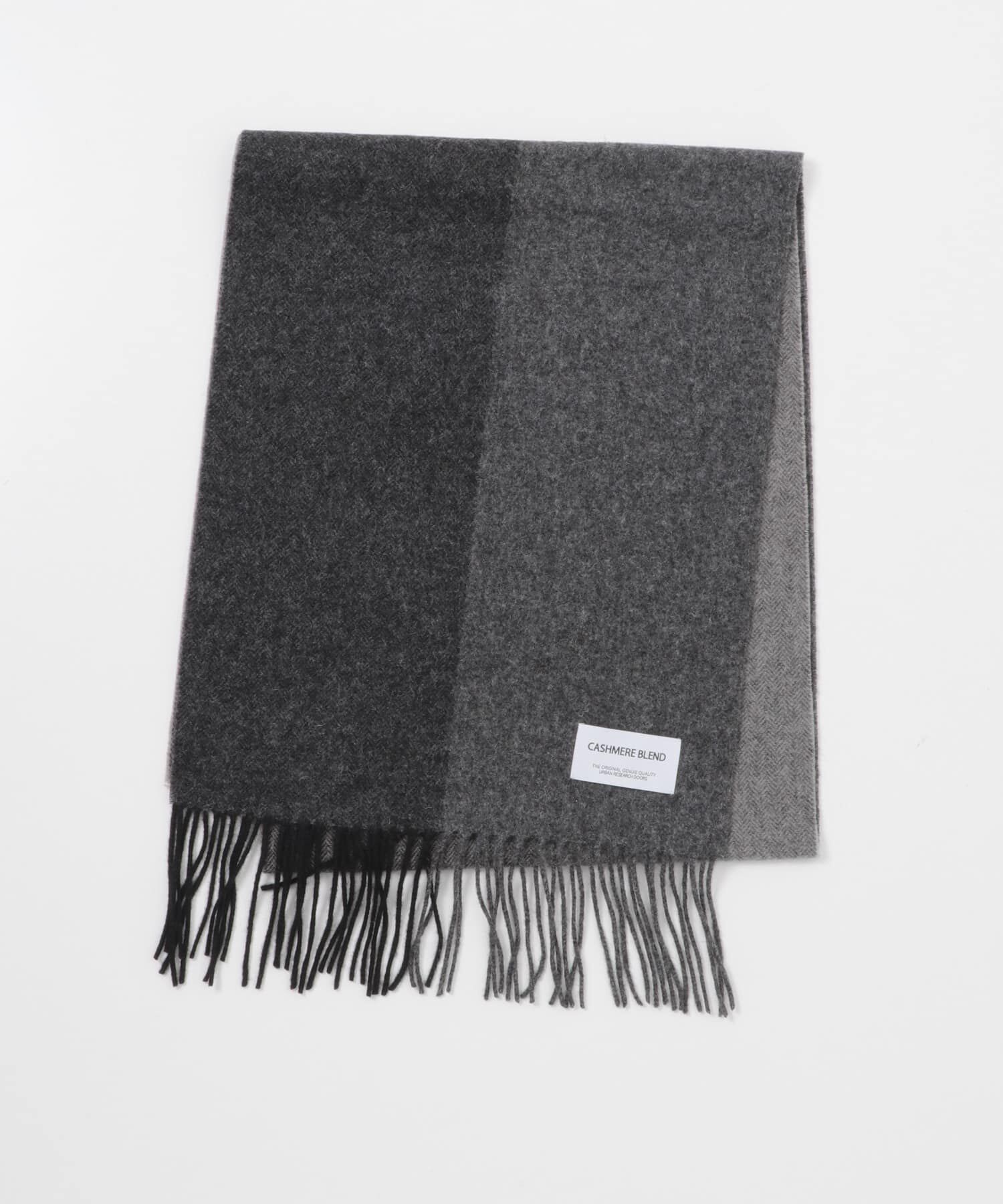 URBAN RESEARCH DOORS「カシミヤブレンドパネルマフラー」|マフラー|