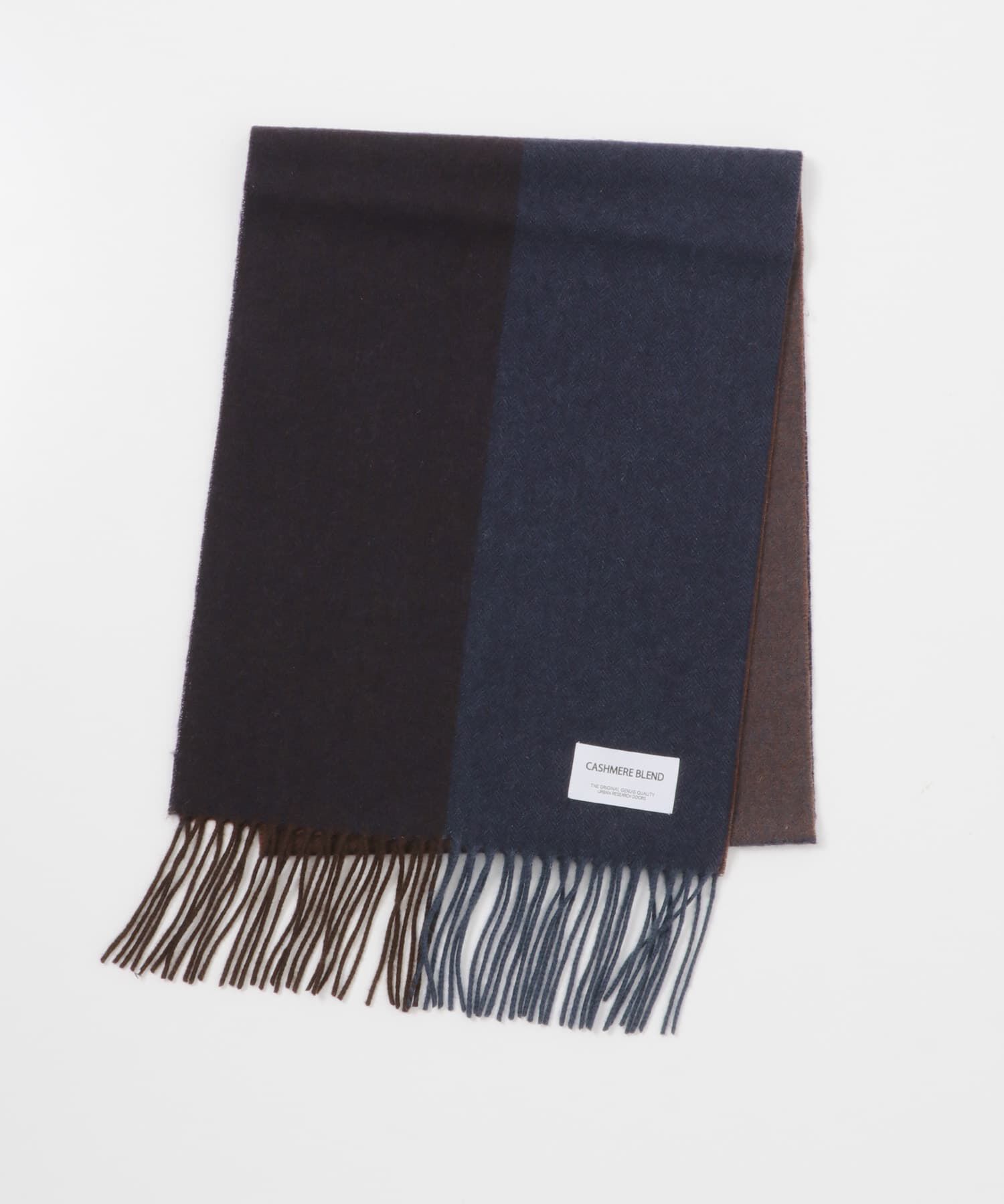 URBAN RESEARCH DOORS「カシミヤブレンドパネルマフラー」|マフラー|