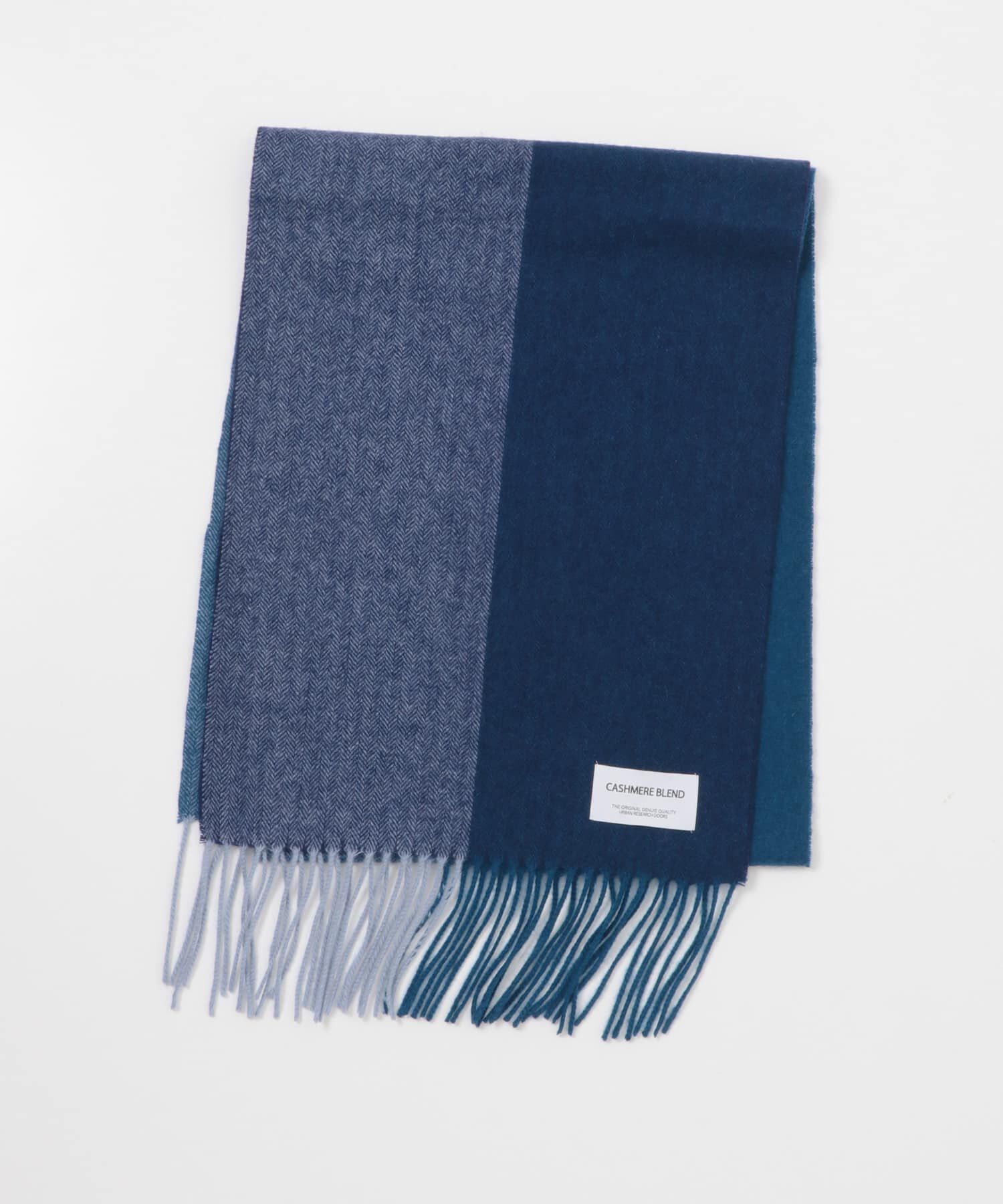 URBAN RESEARCH DOORS「カシミヤブレンドパネルマフラー」|マフラー|