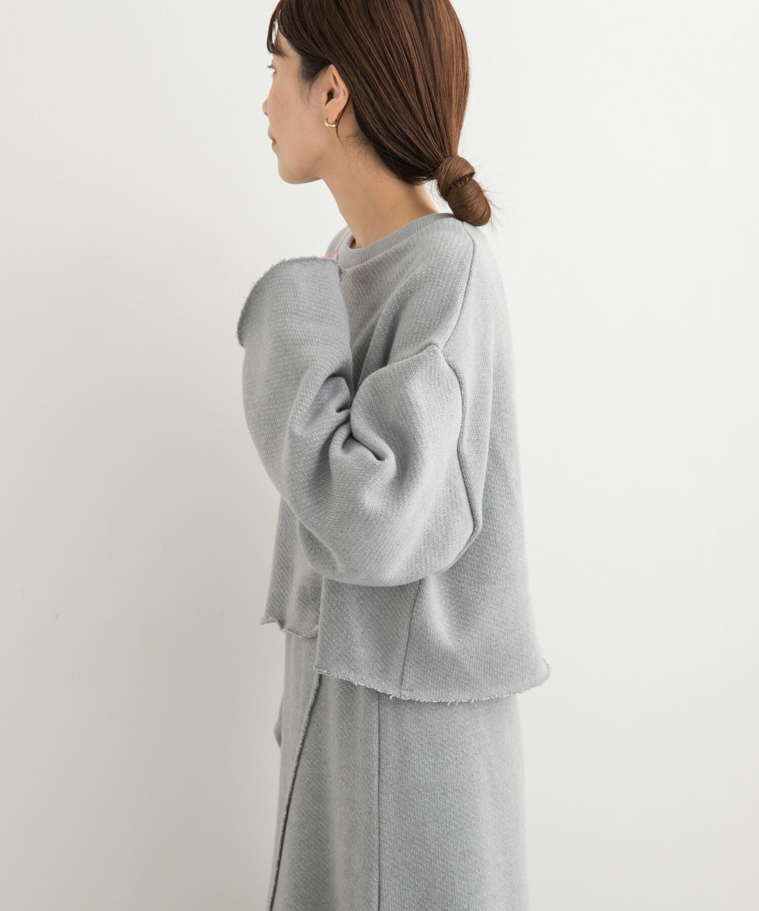 URBAN RESEARCH DOORS「ローゲージインレイプルオーバー」|Tシャツ・カットソー|