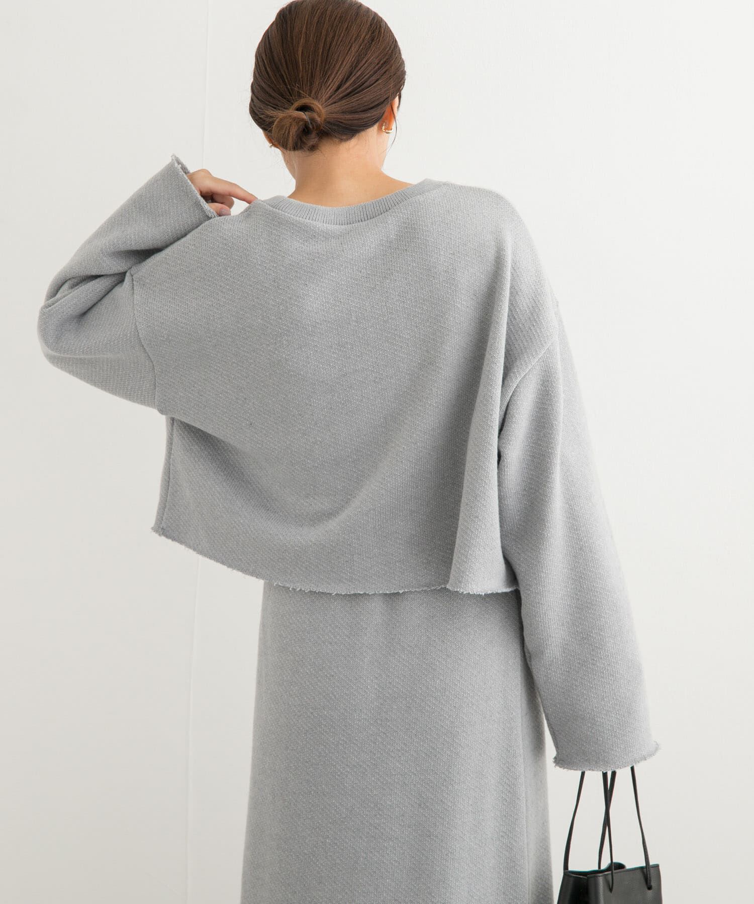 URBAN RESEARCH DOORS「ローゲージインレイプルオーバー」|Tシャツ・カットソー|