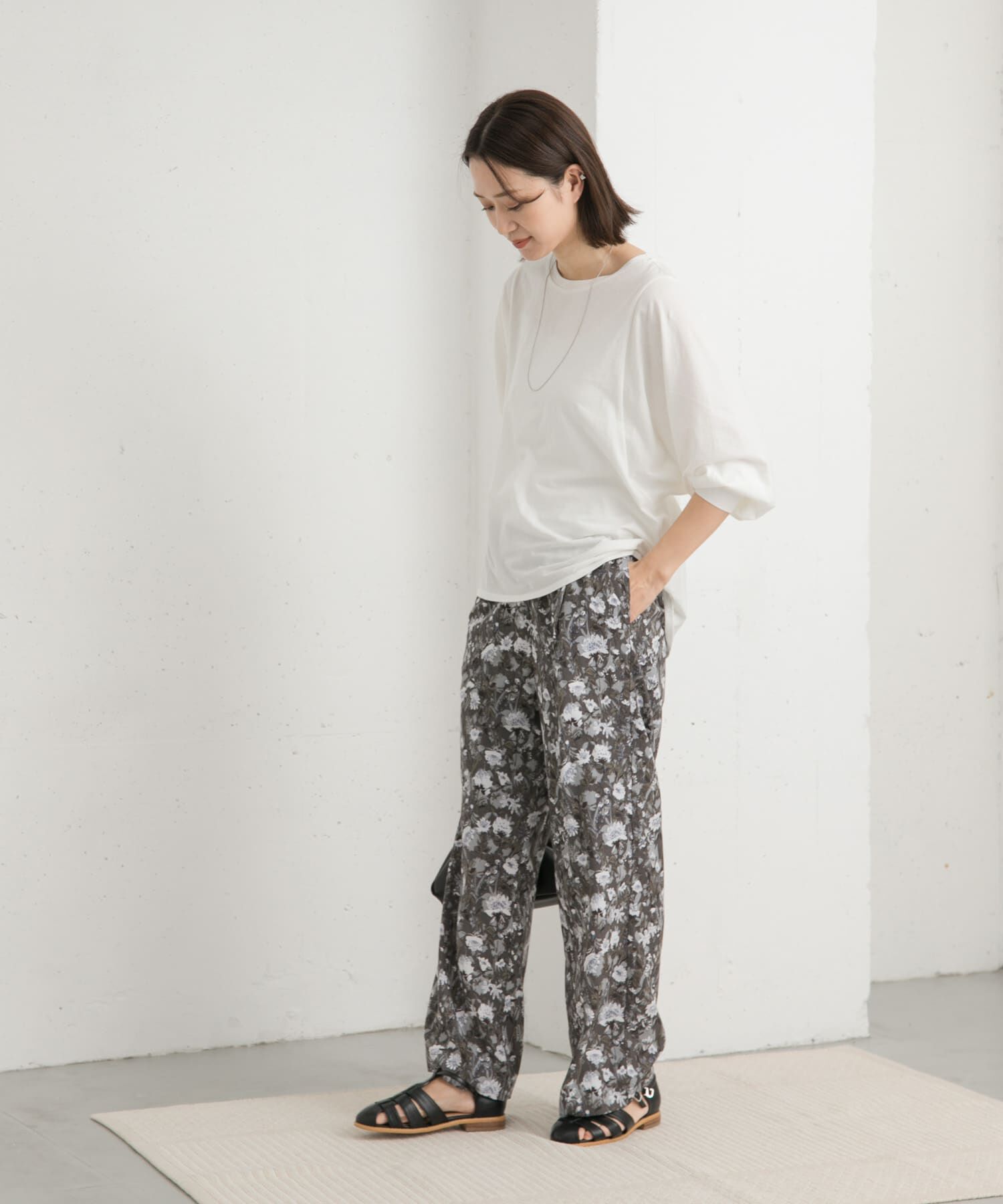 URBAN RESEARCH DOORS「ドルマンルーズロングTシャツ」|Tシャツ・カットソー|