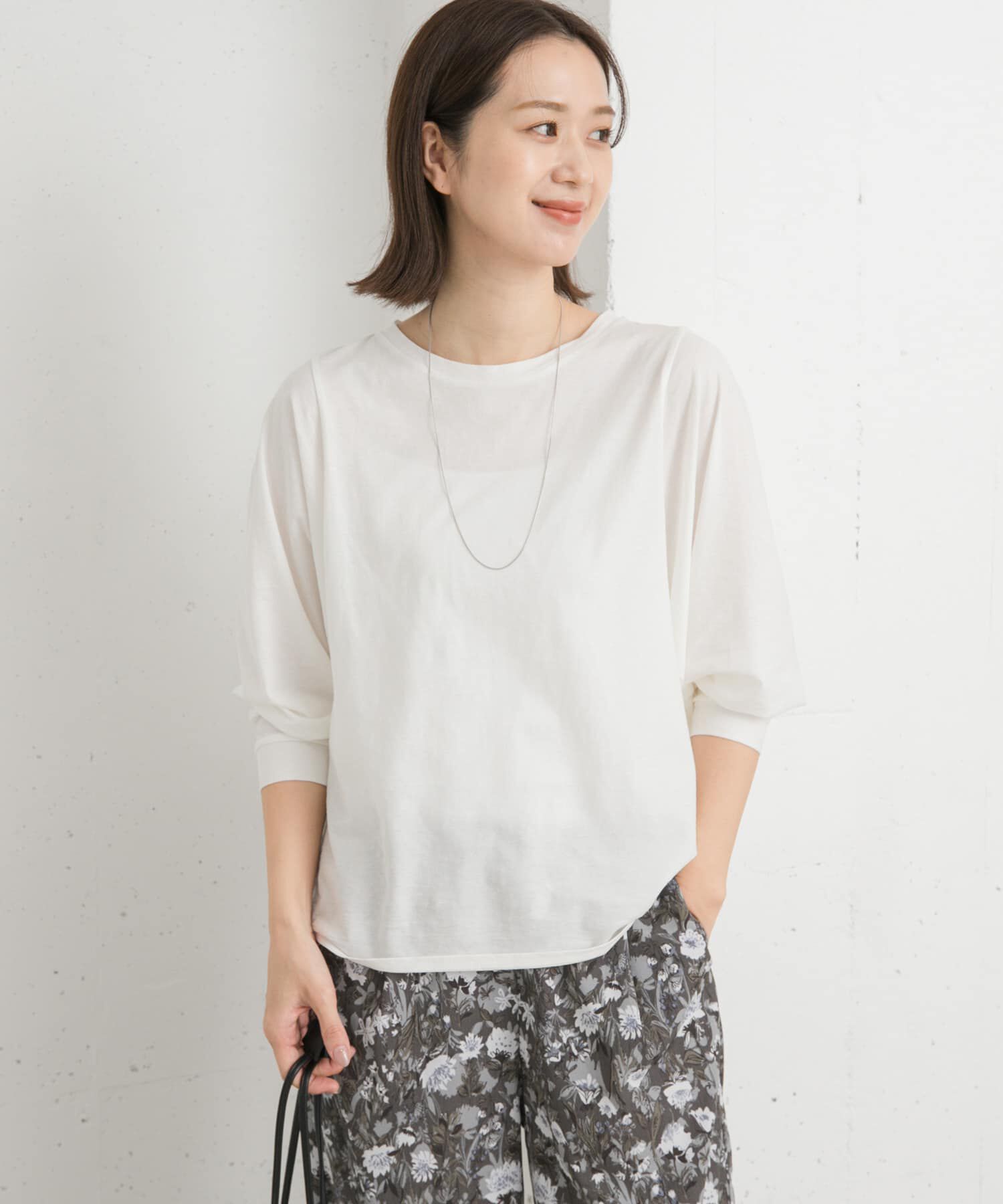 URBAN RESEARCH DOORS「ドルマンルーズロングTシャツ」|Tシャツ・カットソー|