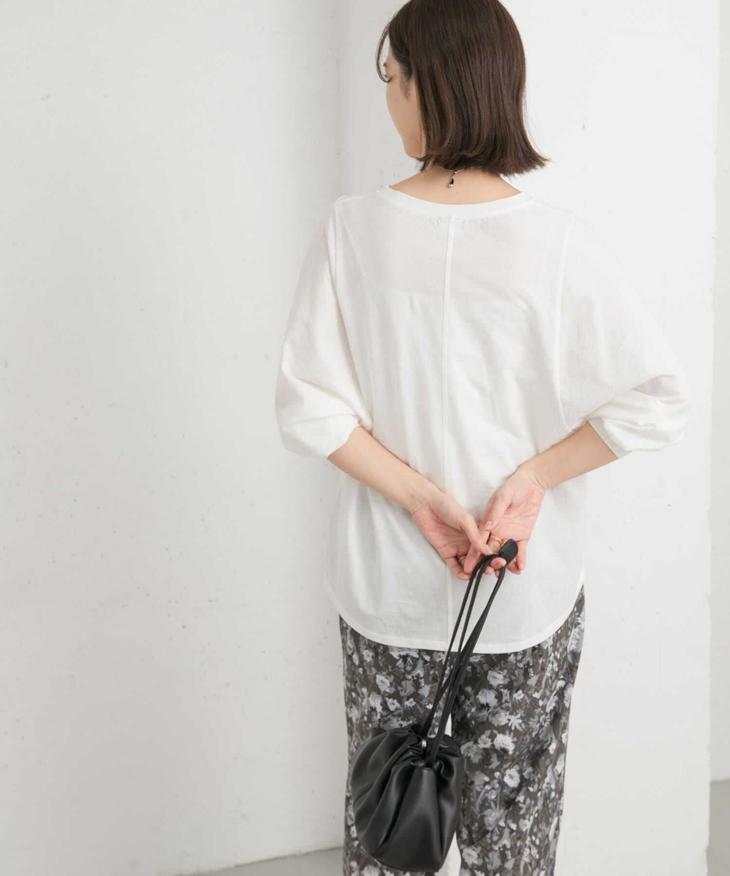 URBAN RESEARCH DOORS「ドルマンルーズロングTシャツ」|Tシャツ・カットソー|