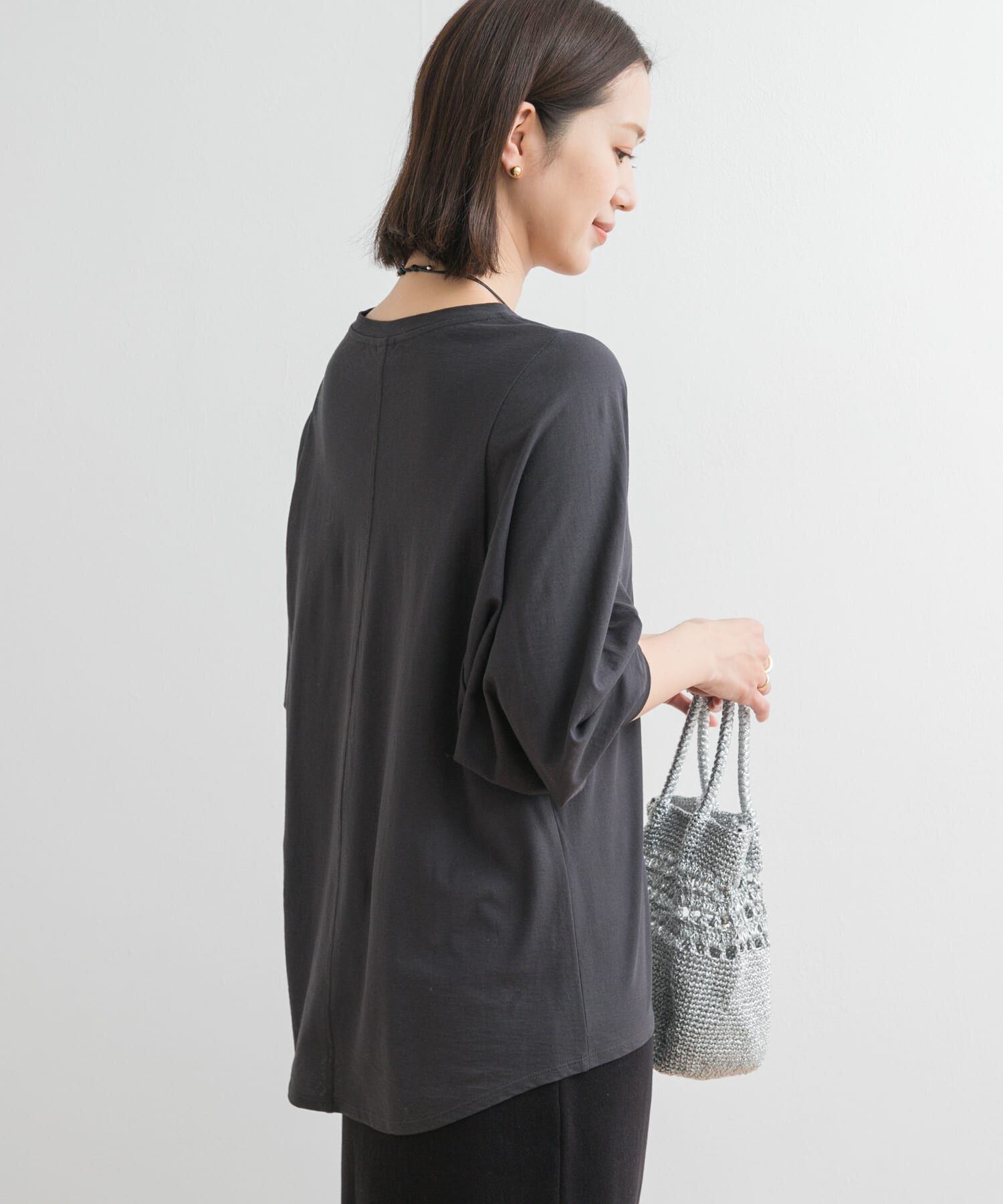 URBAN RESEARCH DOORS「ドルマンルーズロングTシャツ」|Tシャツ・カットソー|