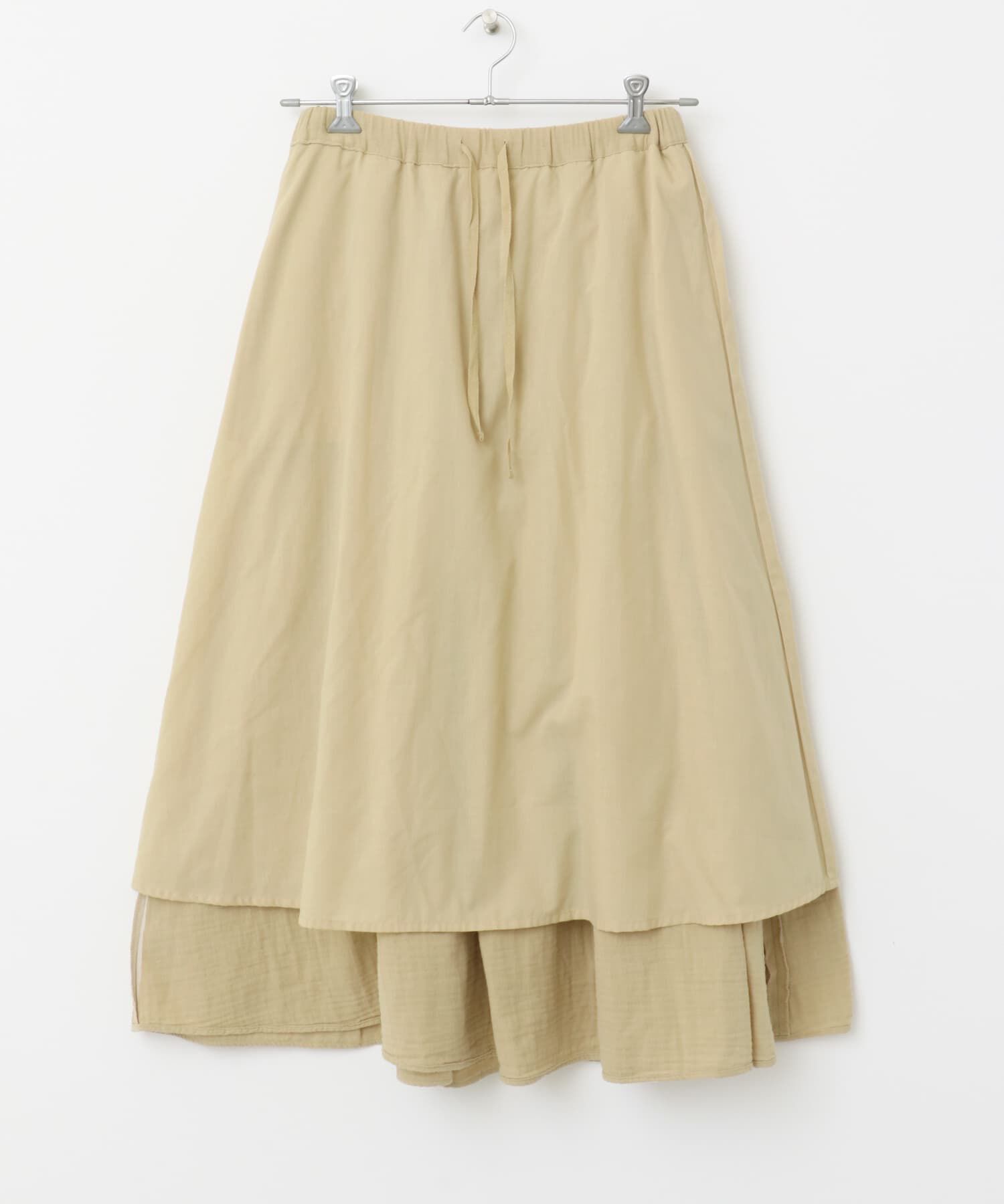 URBAN RESEARCH DOORS「ダブルガーゼボリュームスカート」|スカート|