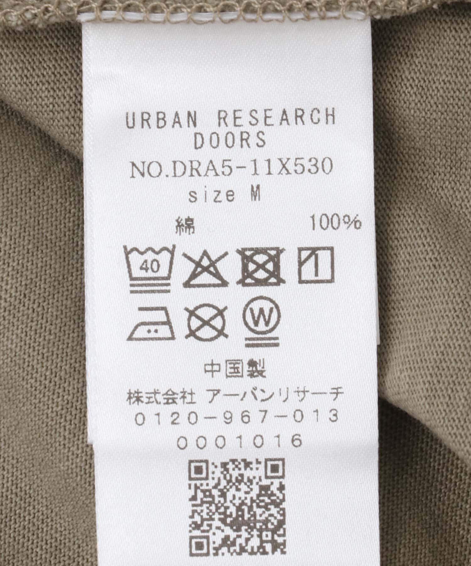 URBAN RESEARCH DOORS「『別注』SCREEN STARS&times;DOORS　スウェット ショートスリーブ Tシャツ」|Tシャツ・カットソー|