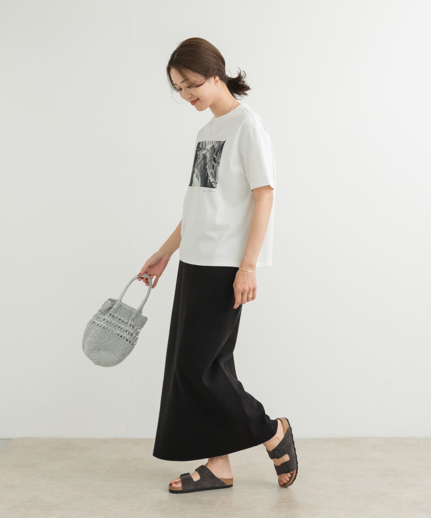 URBAN RESEARCH DOORS「フォトプリント半袖Tシャツ」|Tシャツ・カットソー|