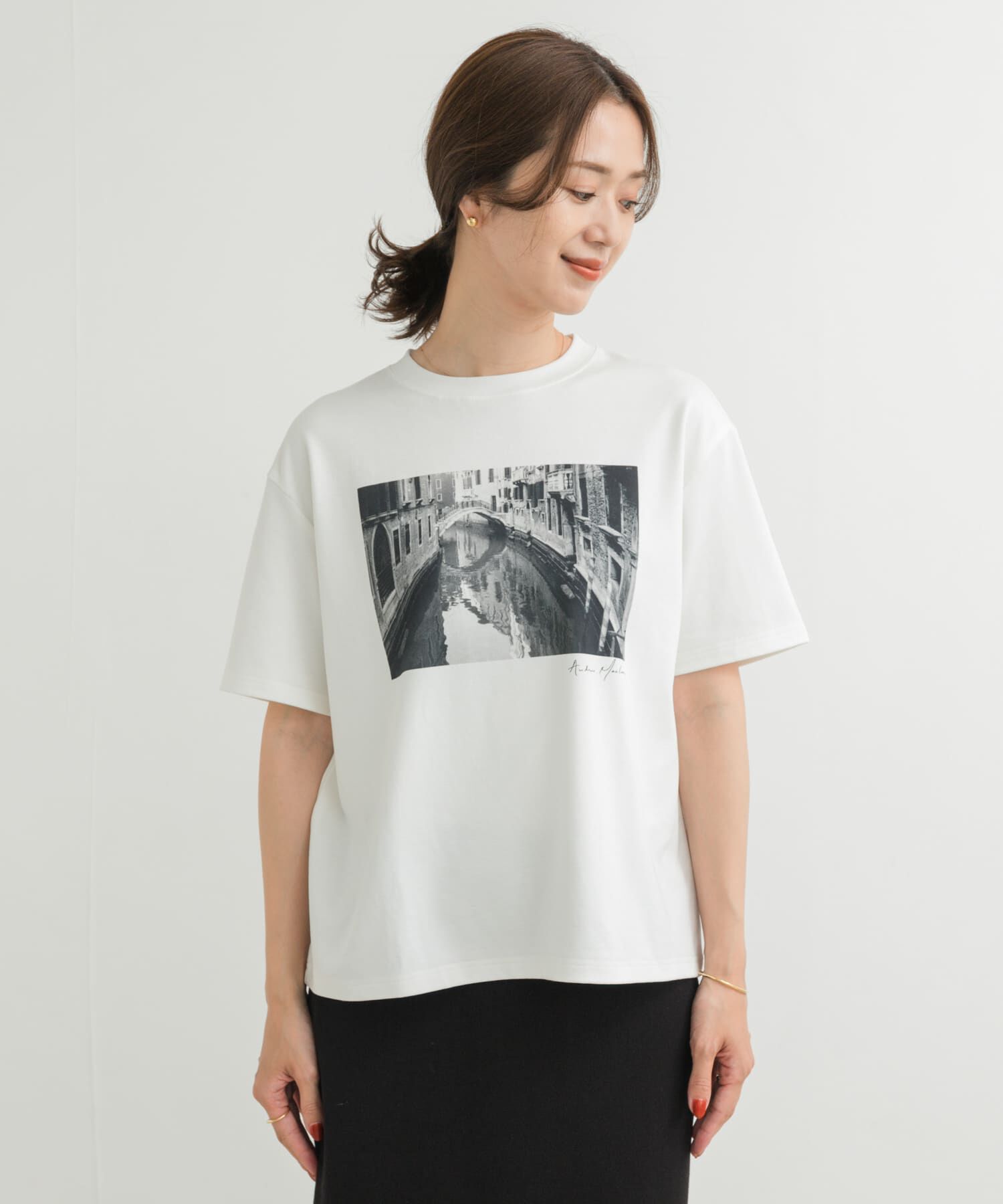 URBAN RESEARCH DOORS「フォトプリント半袖Tシャツ」|Tシャツ・カットソー|