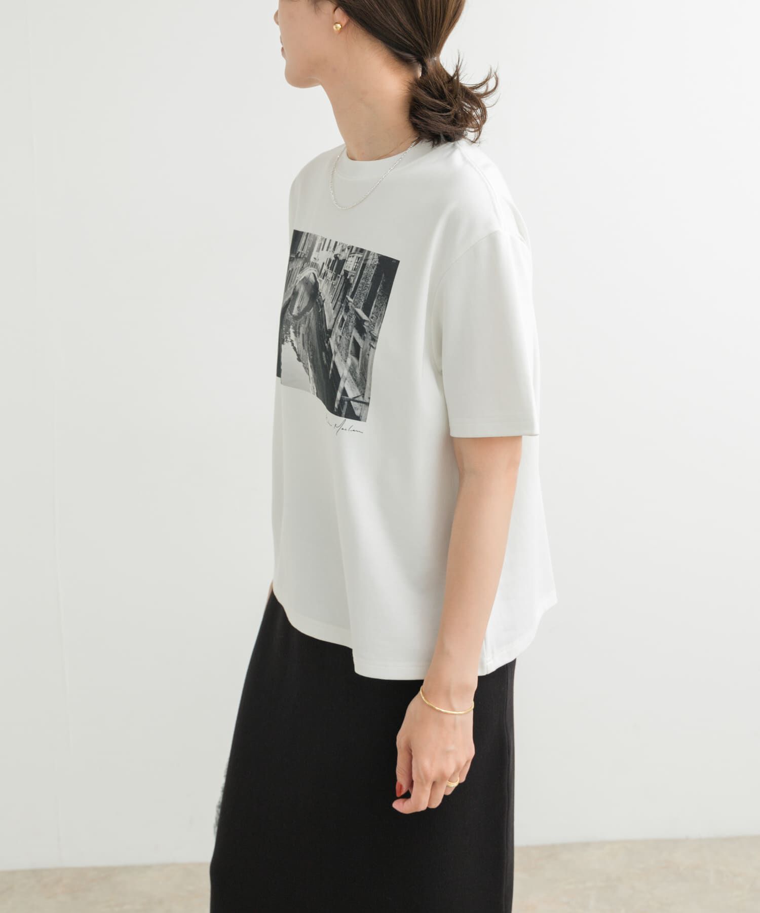 URBAN RESEARCH DOORS「フォトプリント半袖Tシャツ」|Tシャツ・カットソー|