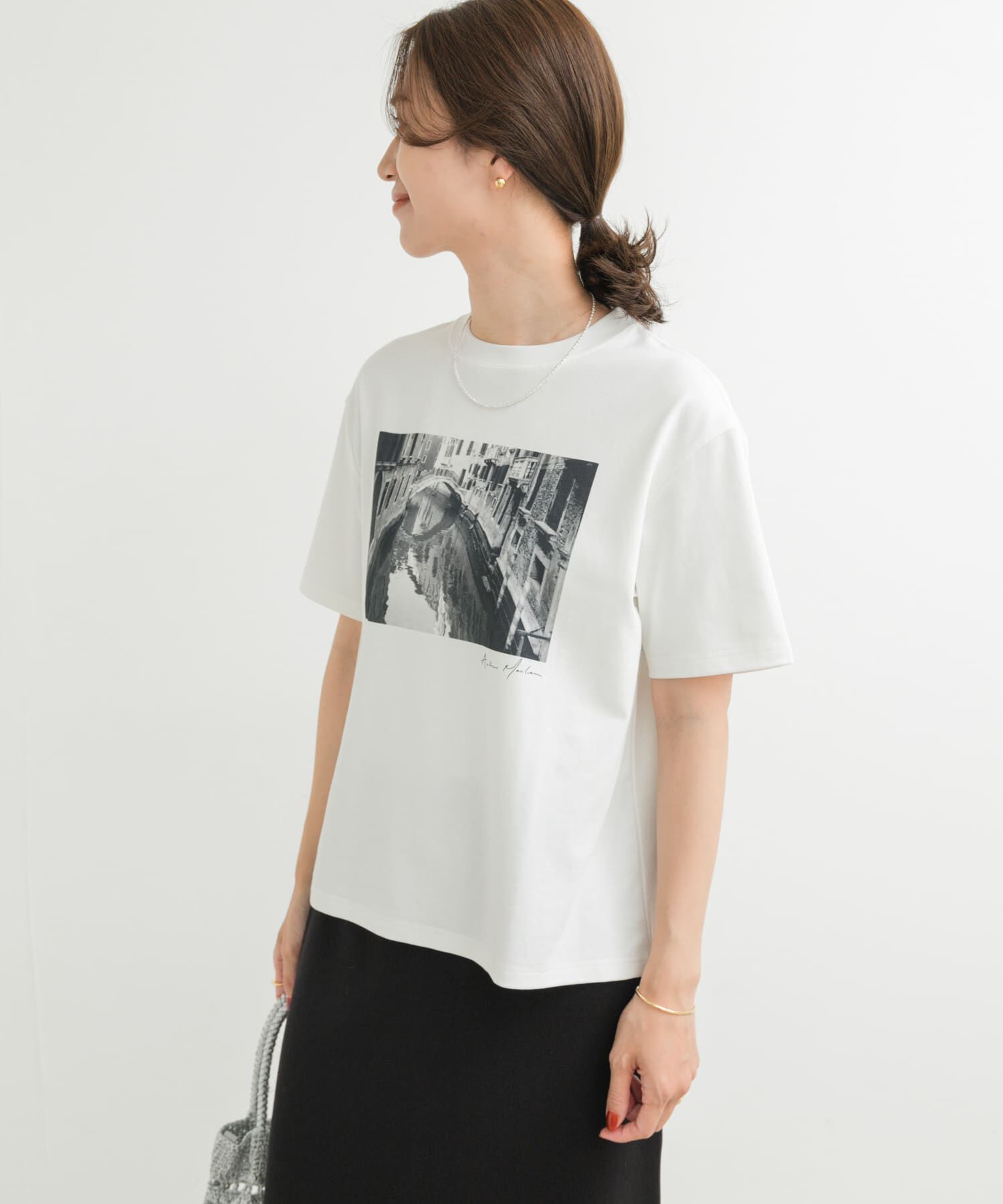URBAN RESEARCH DOORS「フォトプリント半袖Tシャツ」|Tシャツ・カットソー|