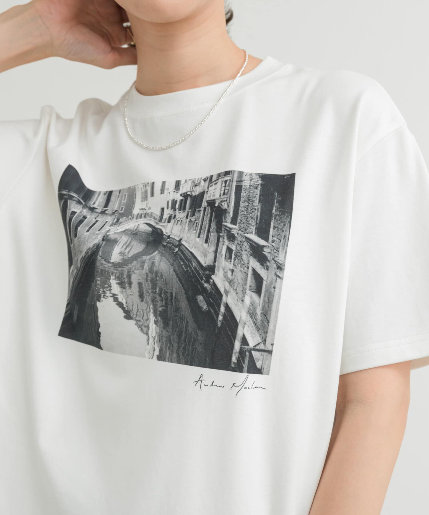URBAN RESEARCH DOORS「フォトプリント半袖Tシャツ」|Tシャツ・カットソー|