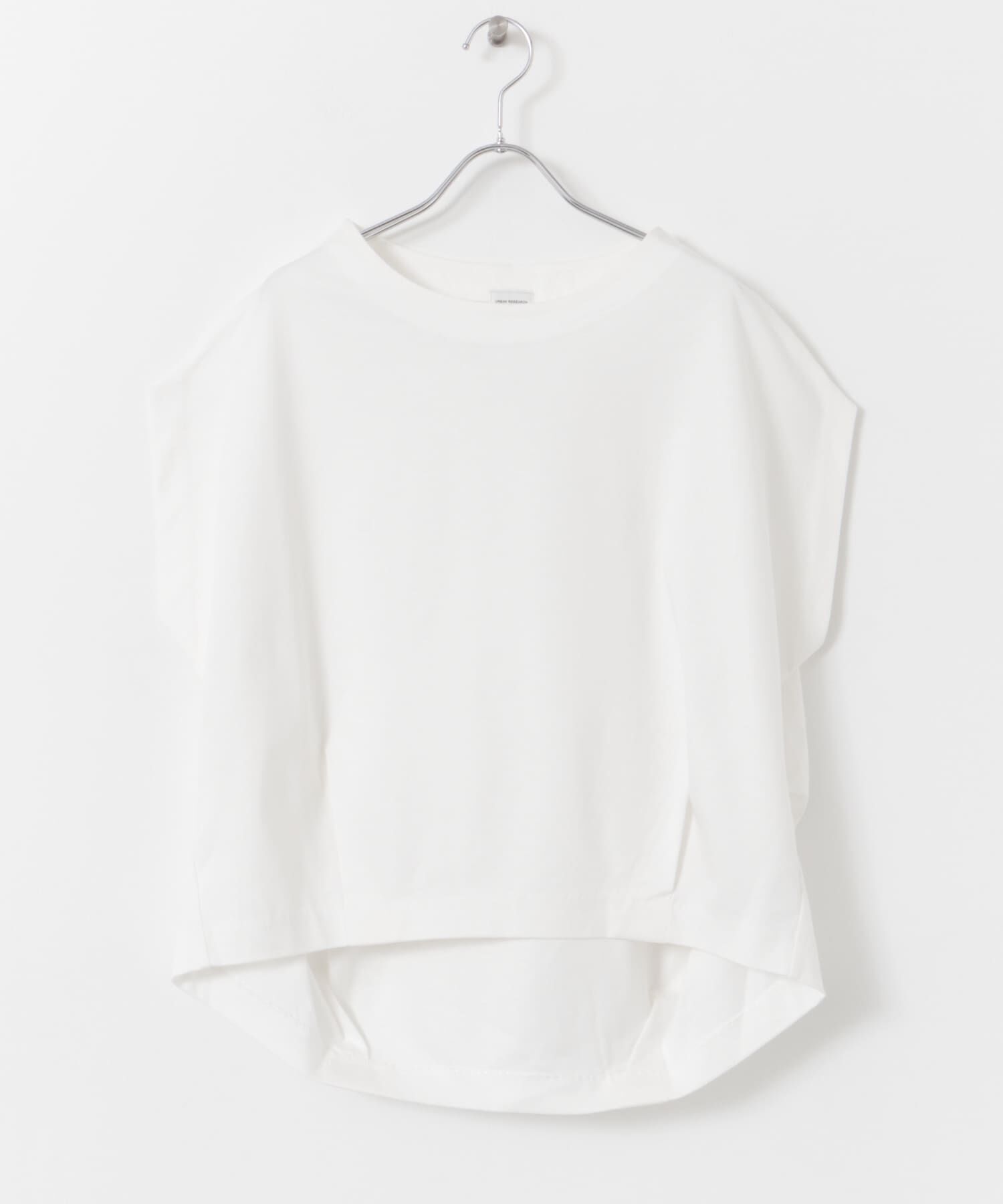 URBAN RESEARCH DOORS「コットンバックタックフレンチプルオーバー」|Tシャツ・カットソー|