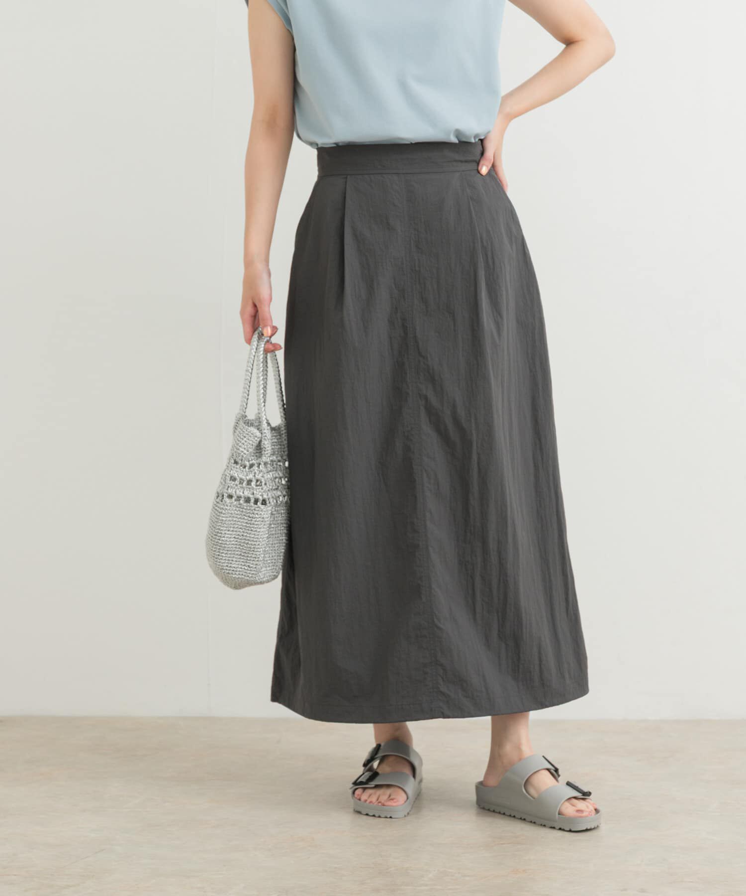 URBAN RESEARCH DOORS「撥水フレアスカート」|スカート|