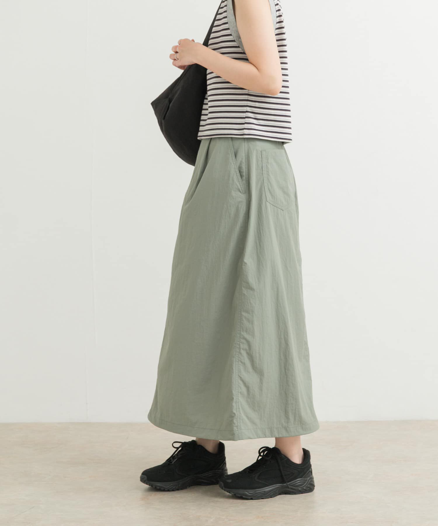 URBAN RESEARCH DOORS「撥水フレアスカート」|スカート|