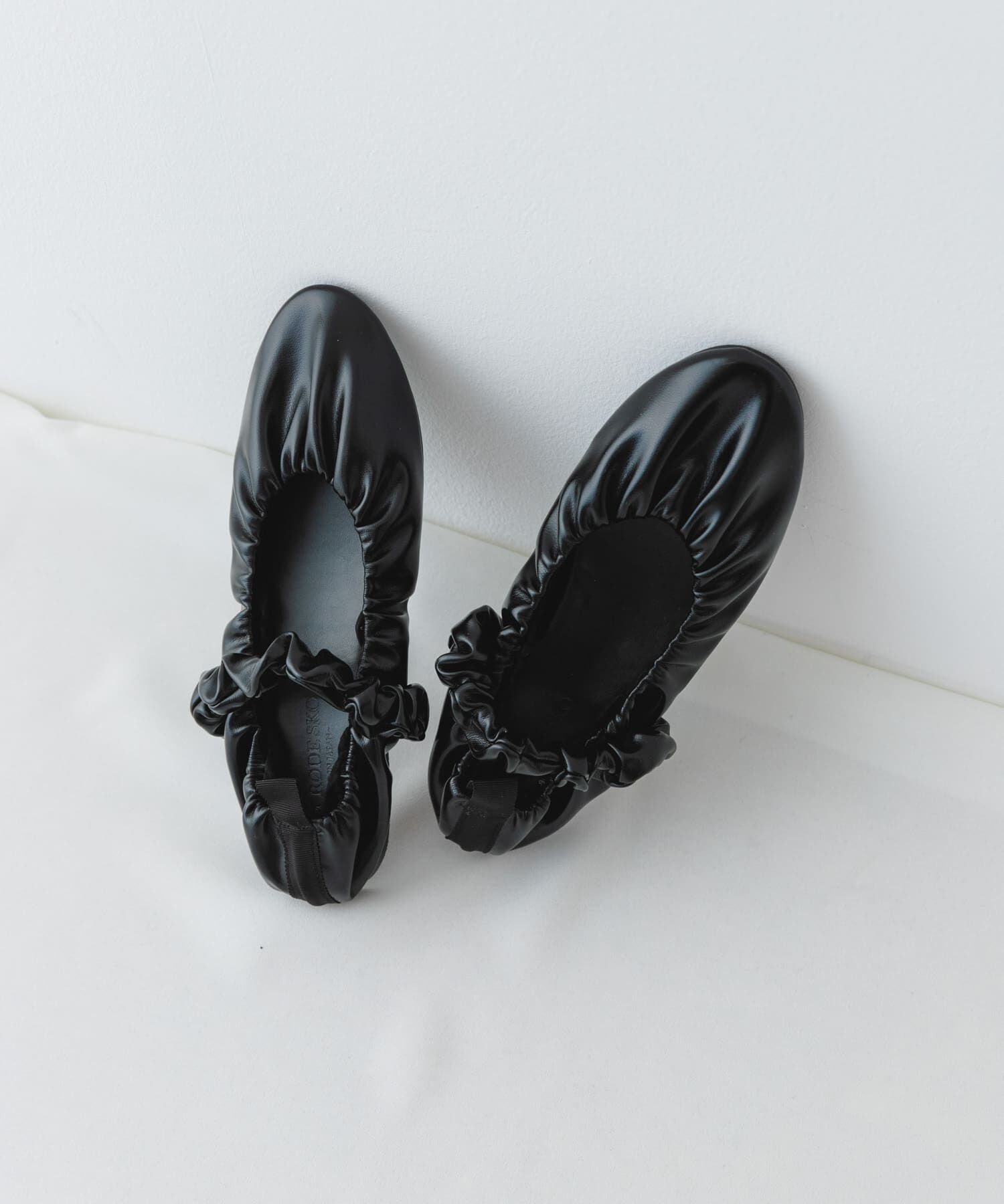 RODE SKO「『MADE IN JAPAN』クシュクシュメリージェーン」|バレエシューズ|ブラック