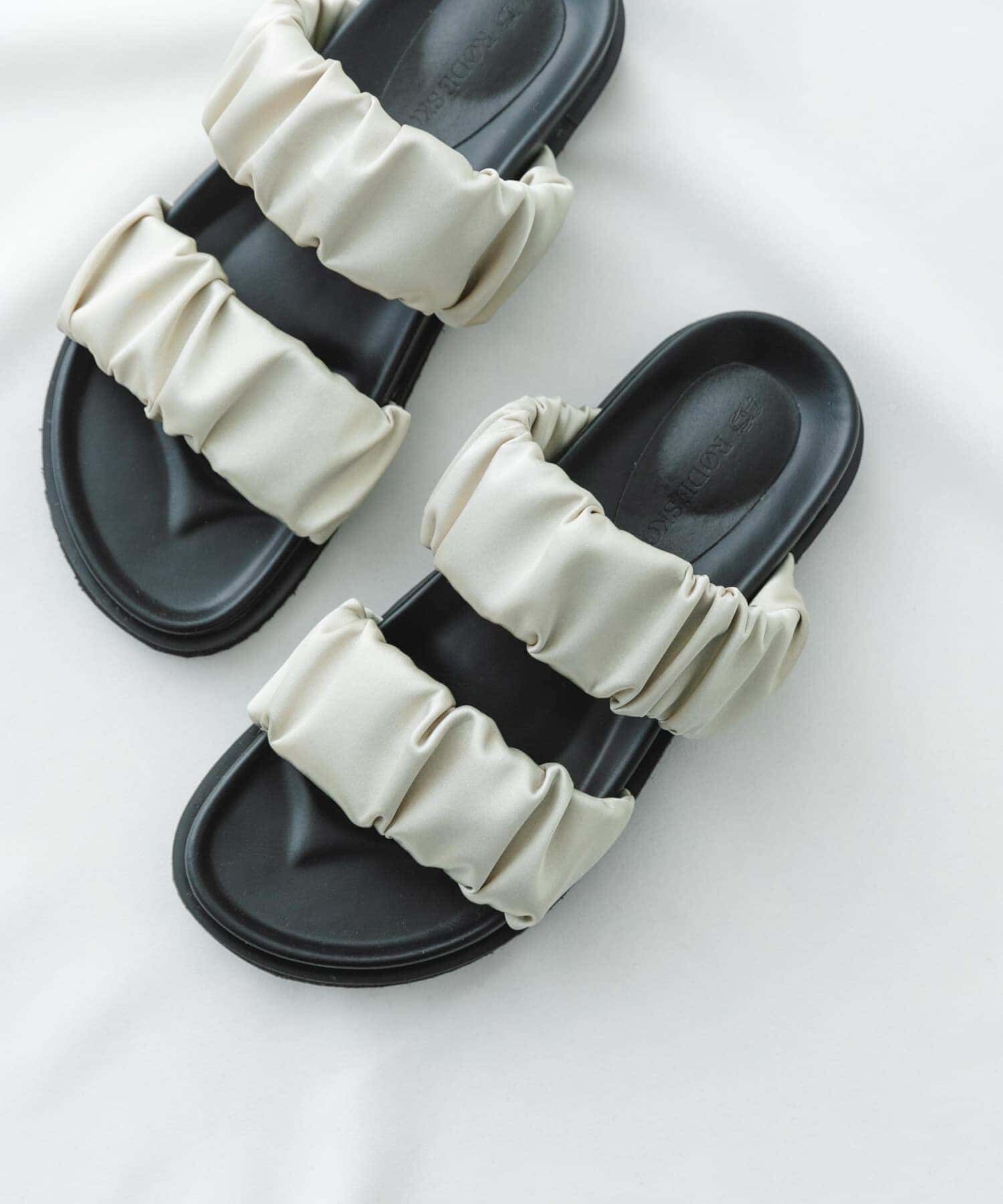 RODE SKO「ギャザースライドサンダル」|サンダル|