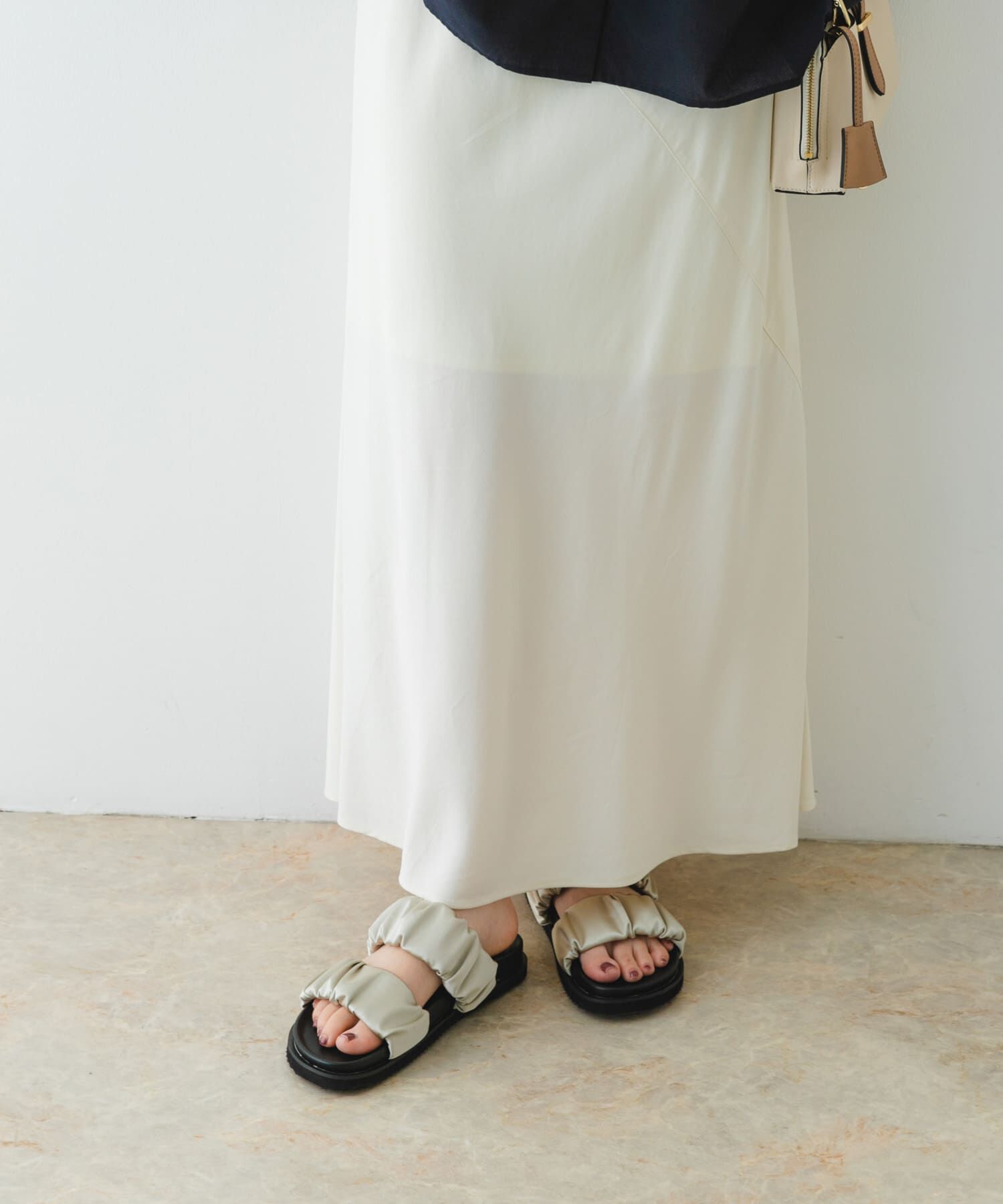 RODE SKO「ギャザースライドサンダル」|サンダル|