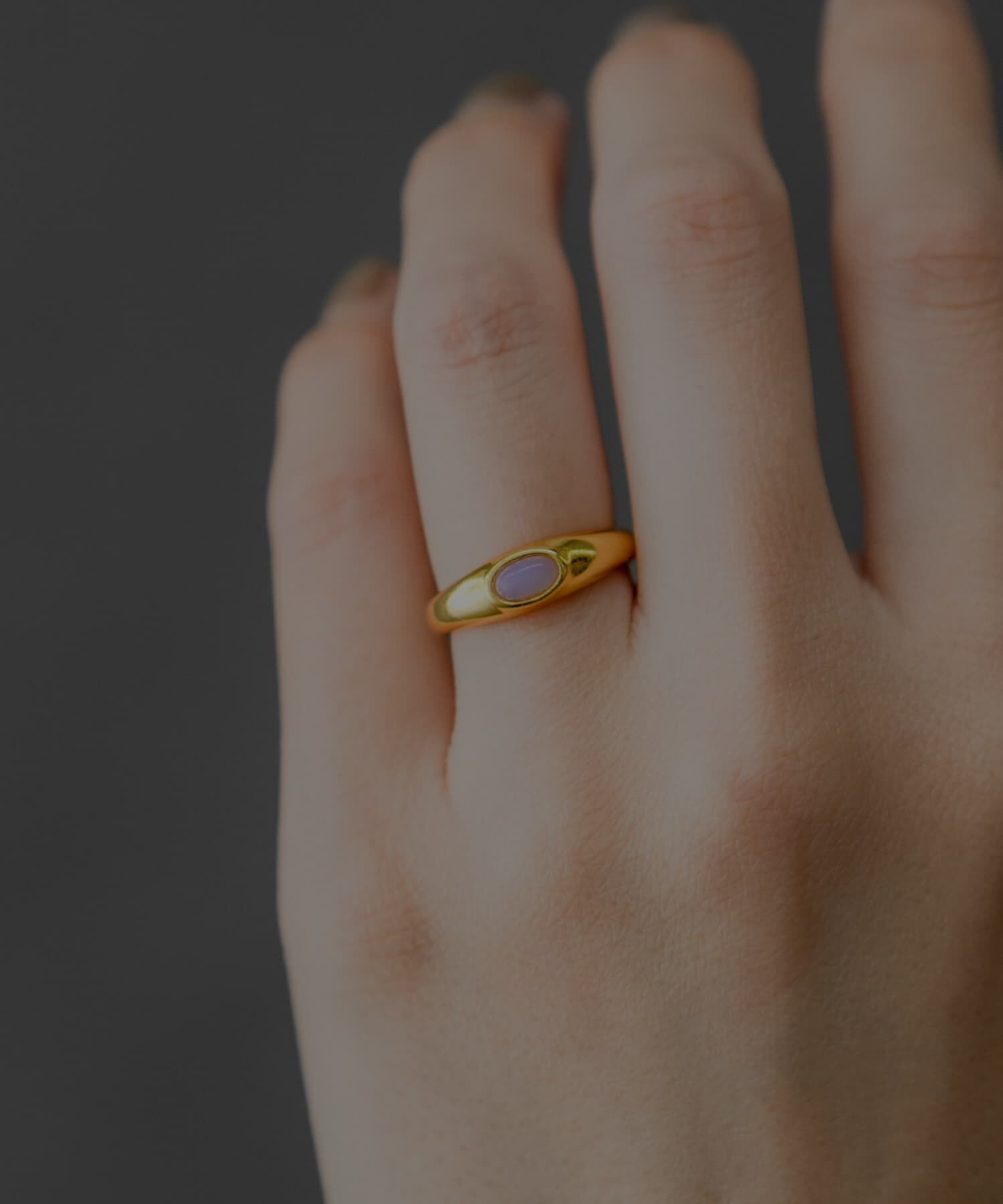 SMELLY「SMELLY so&rsquo;　stone line ring」|リング|