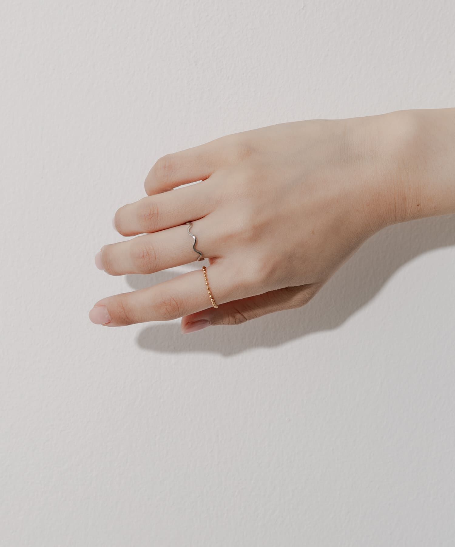 SMELLY「ステンレスボール2セットリング」|リング|