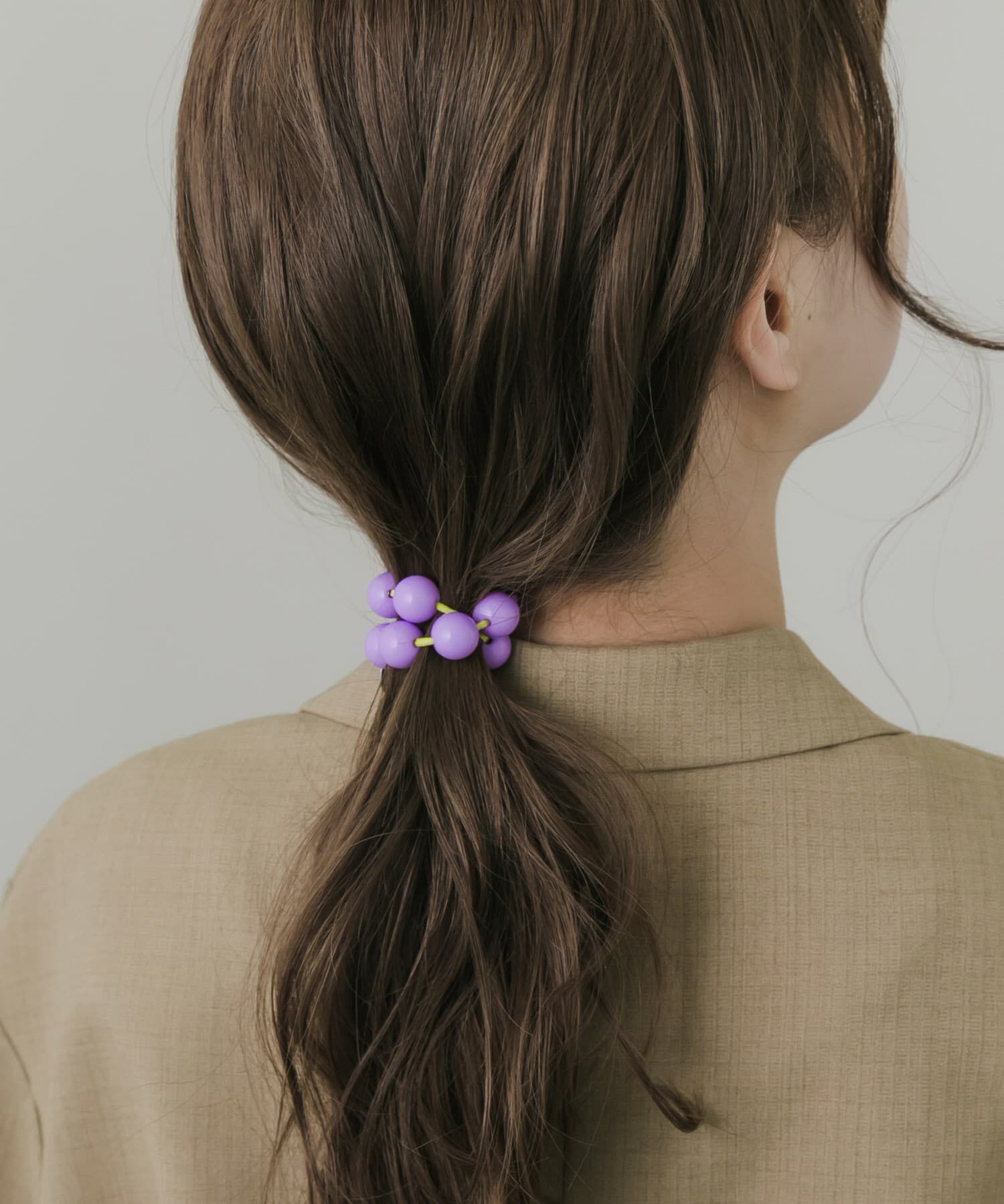 SMELLY「カラーボールヘアゴム」|ヘアゴム・シュシュ|