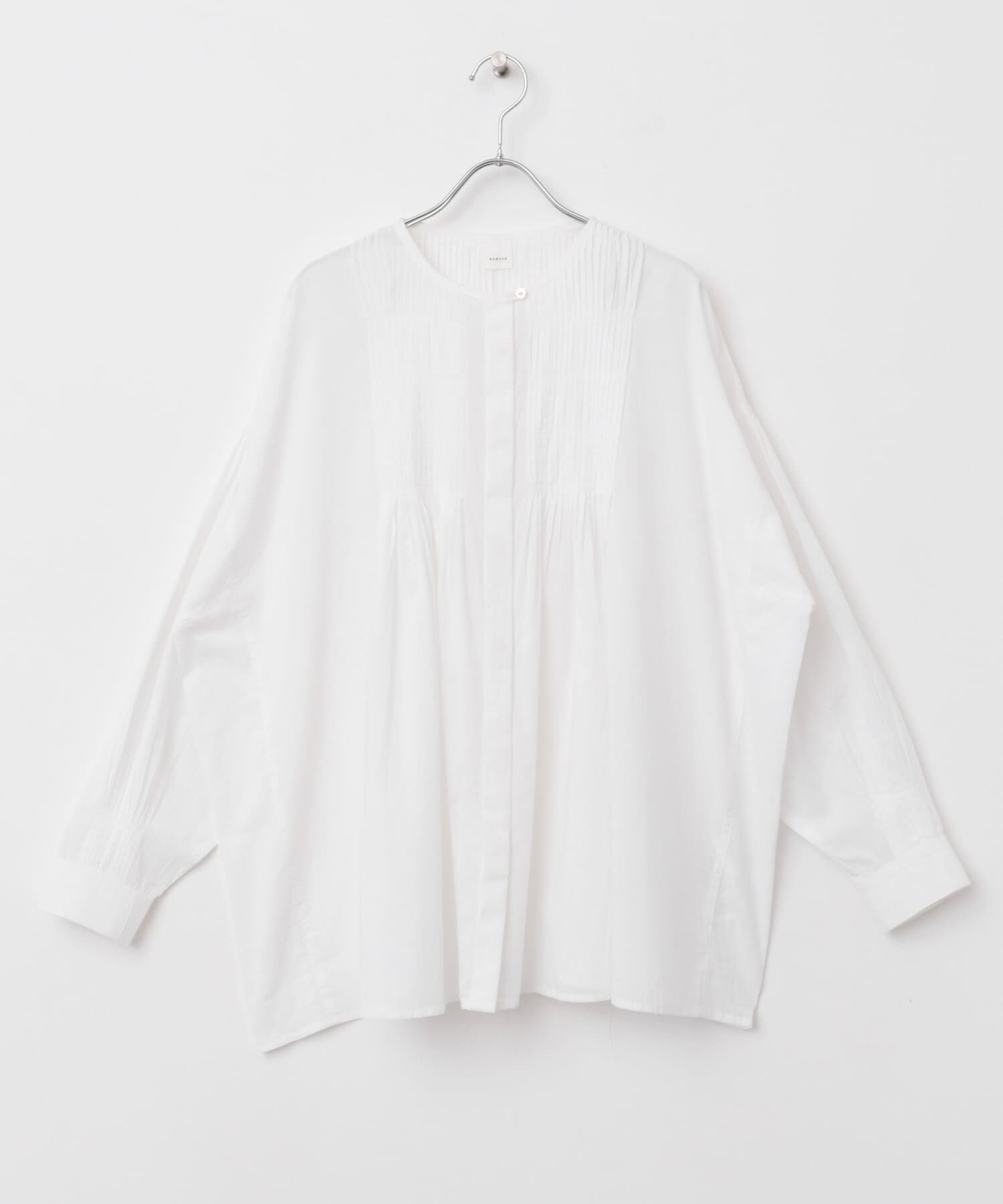 かぐれ「コットンピンタックブラウス」|シャツ・ブラウス|