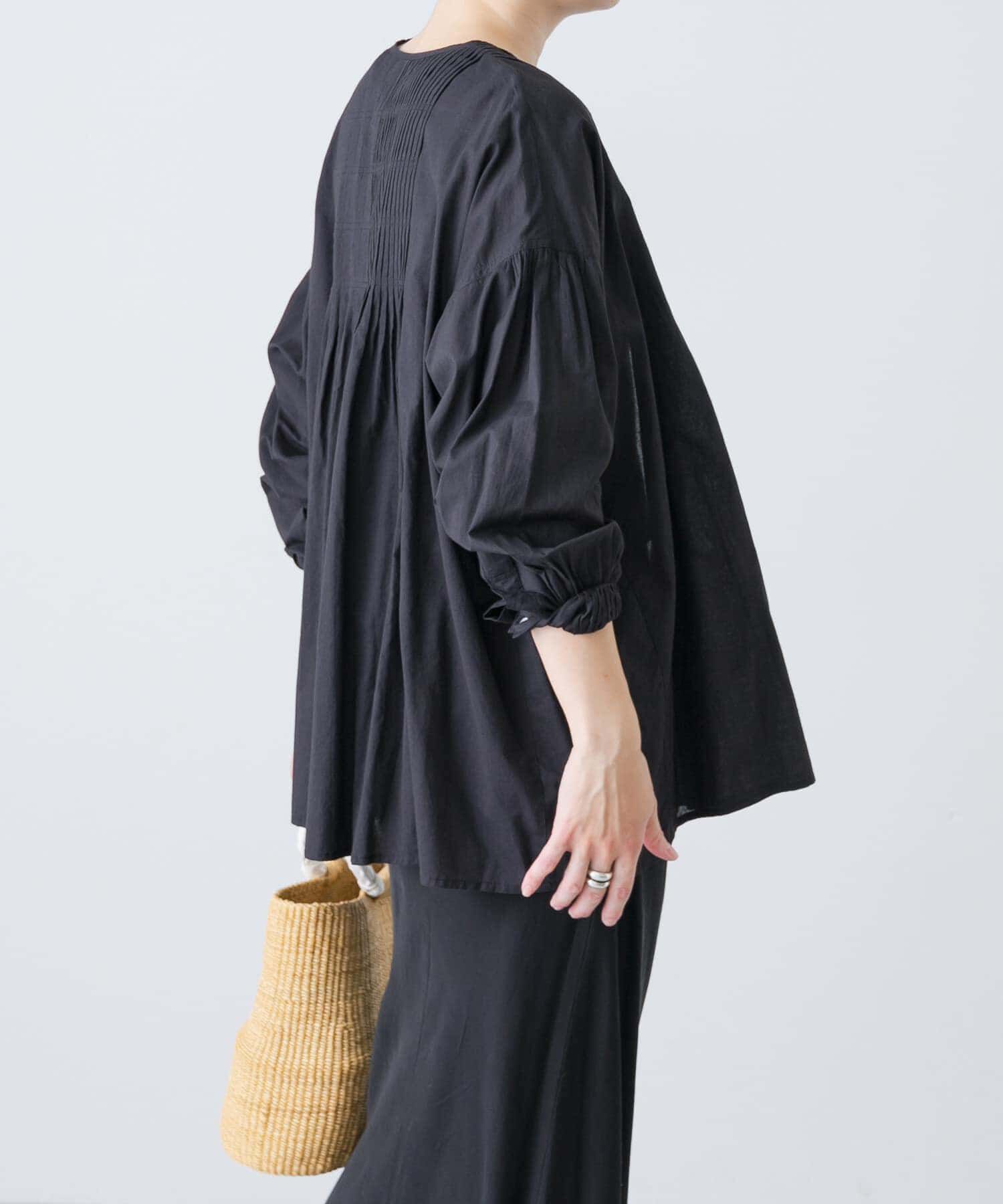 かぐれ「コットンピンタックブラウス」|シャツ・ブラウス|