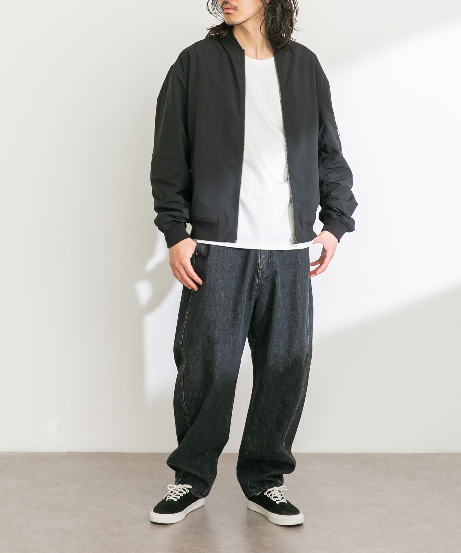 Sonny Label 「撥水ライトウェイトMA-1ジャケット」|ブルゾン・スタジャン|