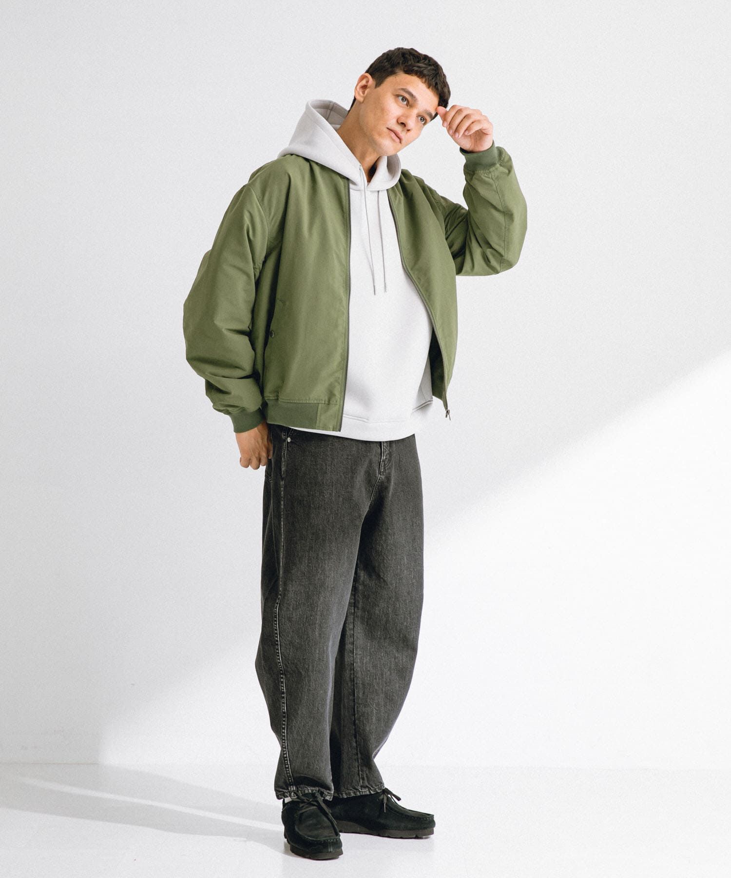 Sonny Label 「撥水ライトウェイトMA-1ジャケット」|ブルゾン・スタジャン|