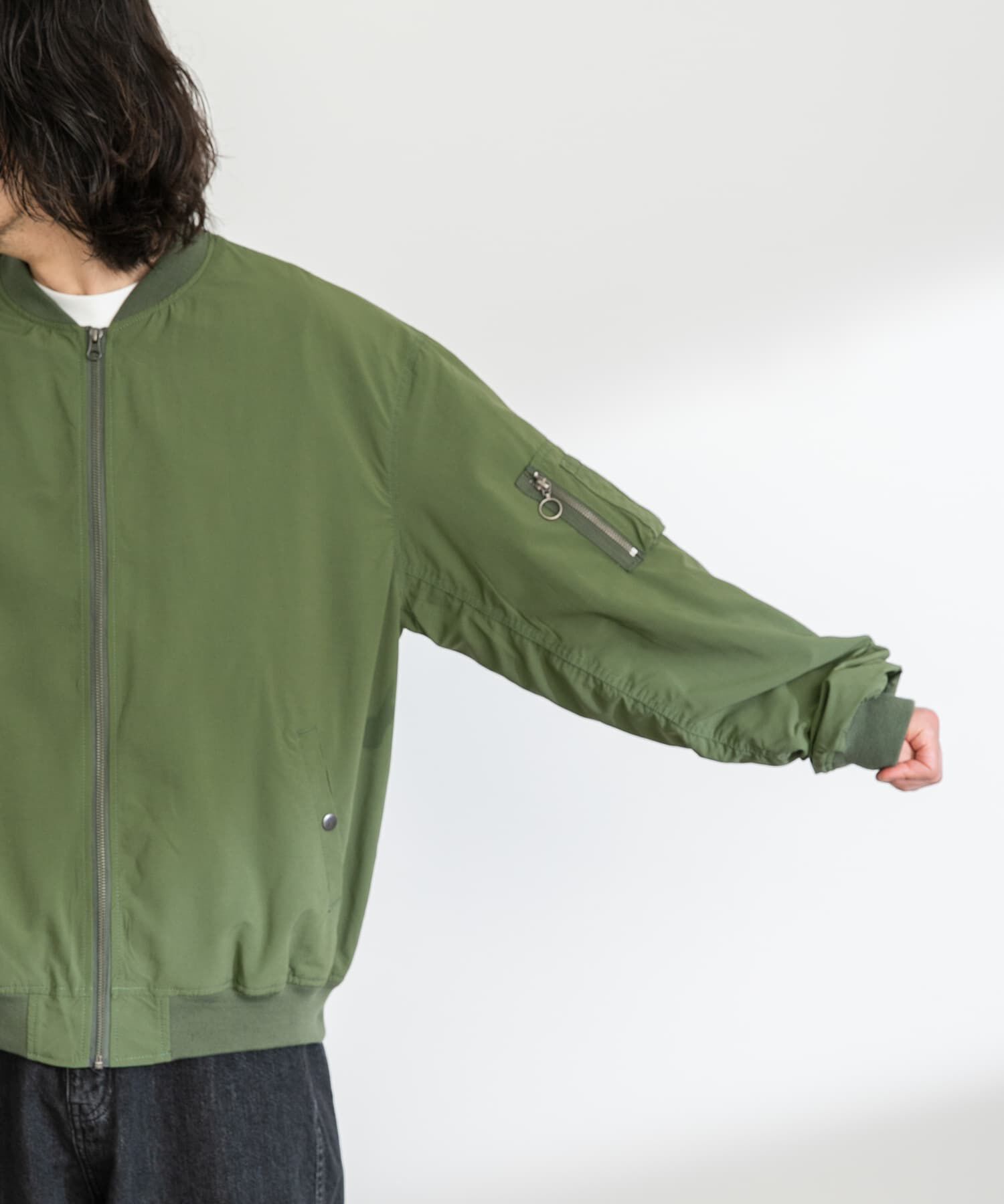 Sonny Label 「撥水ライトウェイトMA-1ジャケット」|ブルゾン・スタジャン|