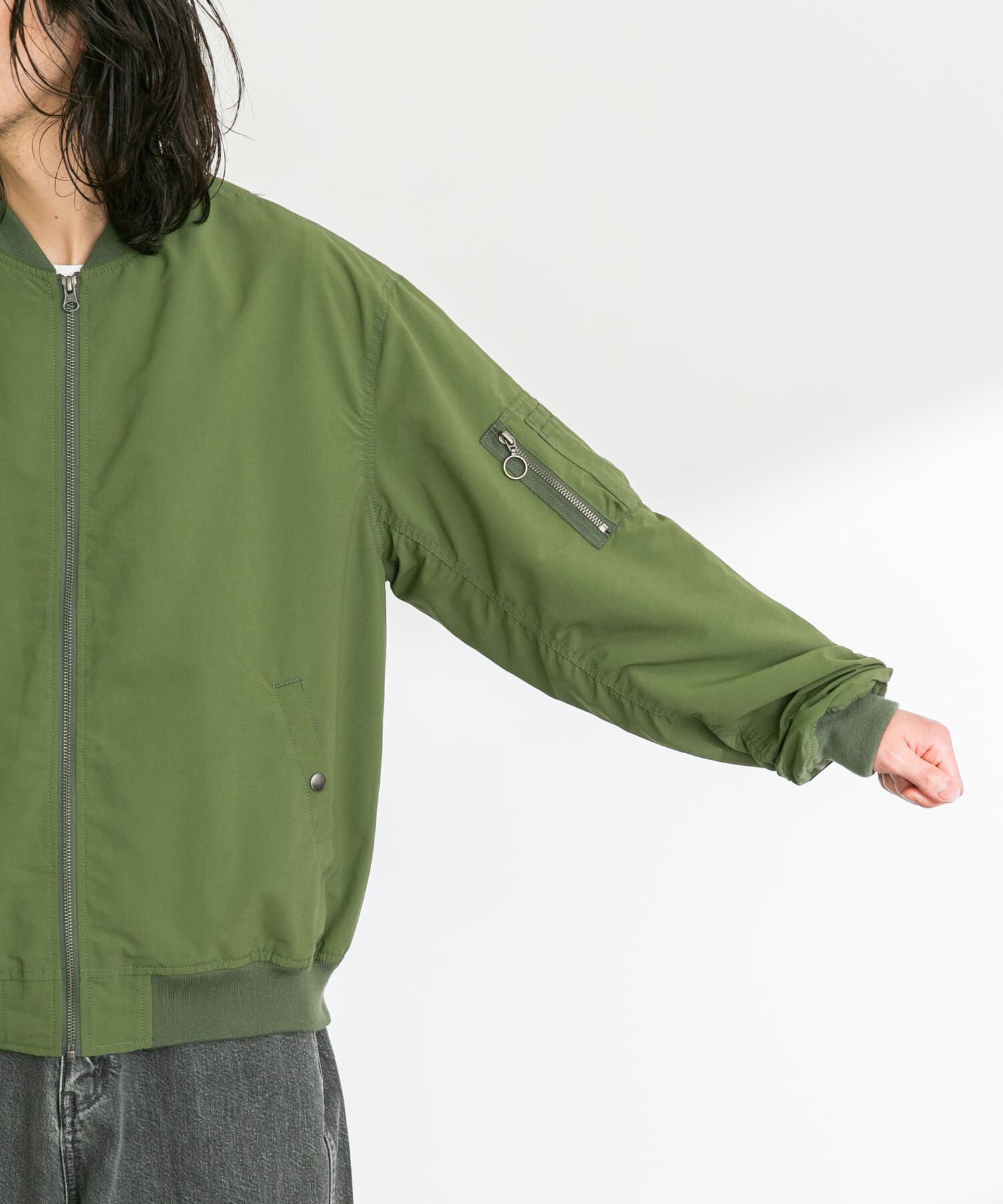 Sonny Label 「撥水ライトウェイトMA-1ジャケット」|ブルゾン・スタジャン|