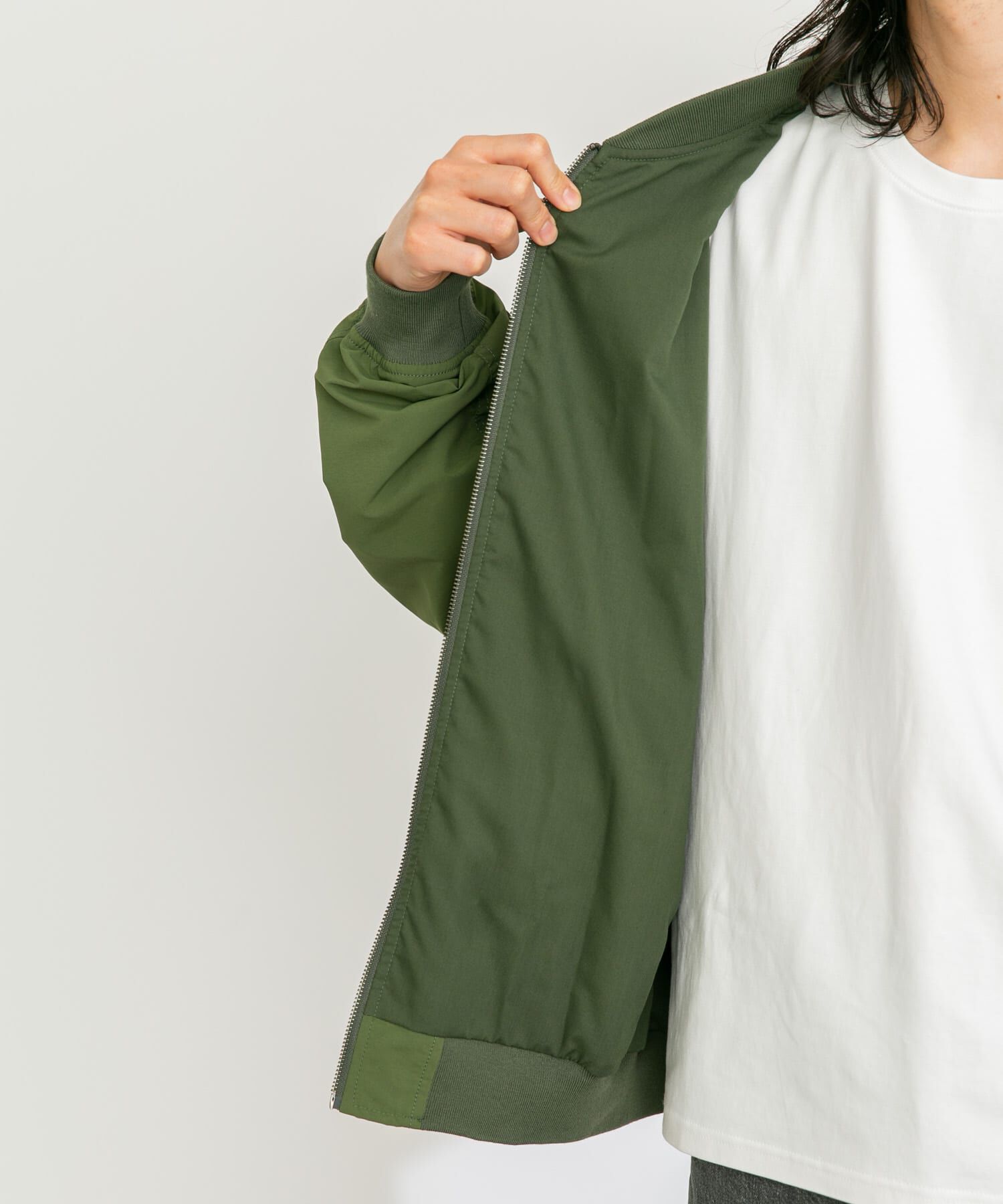 Sonny Label 「撥水ライトウェイトMA-1ジャケット」|ブルゾン・スタジャン|