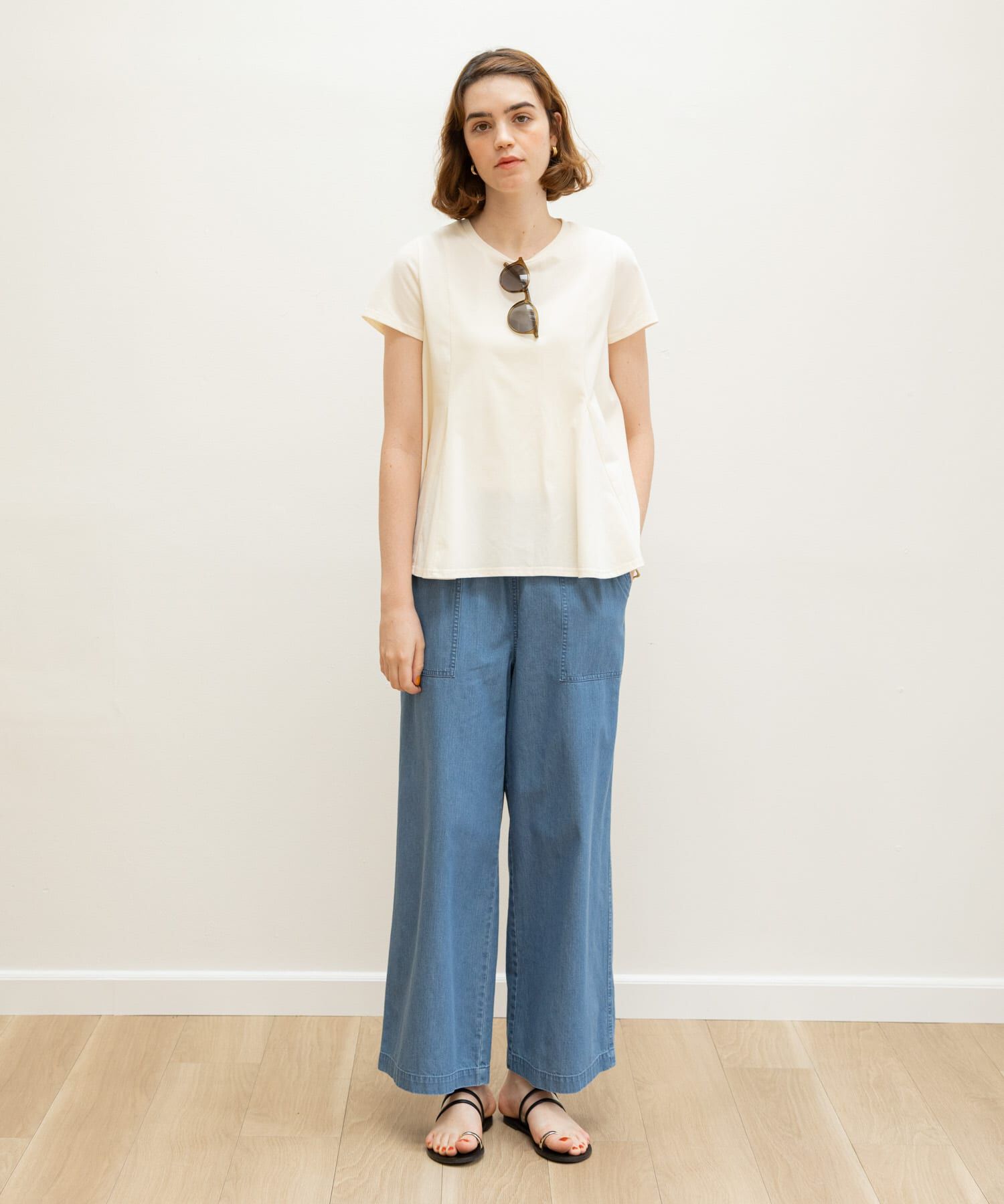 Sonny Label 「『WEB限定』マチ切り替えAラインフレアプルオーバー」|Tシャツ・カットソー|