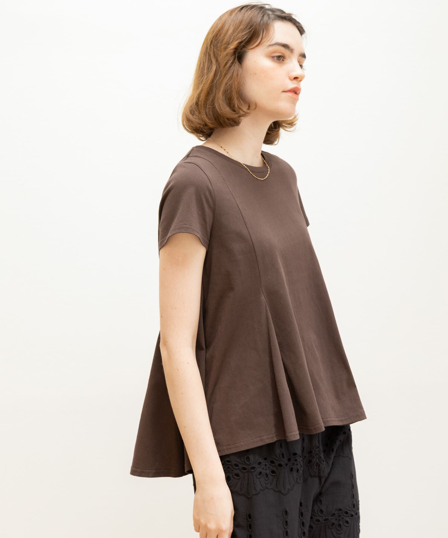 Sonny Label 「『WEB限定』マチ切り替えAラインフレアプルオーバー」|Tシャツ・カットソー|