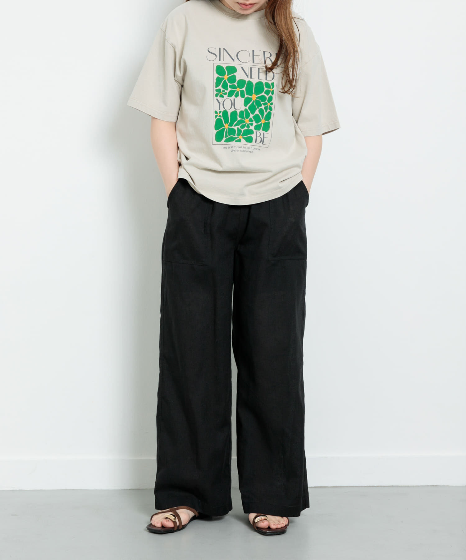 Sonny Label 「『UR TECH 高機能リネン』リネン混ベイカーイージーパンツ」|その他|