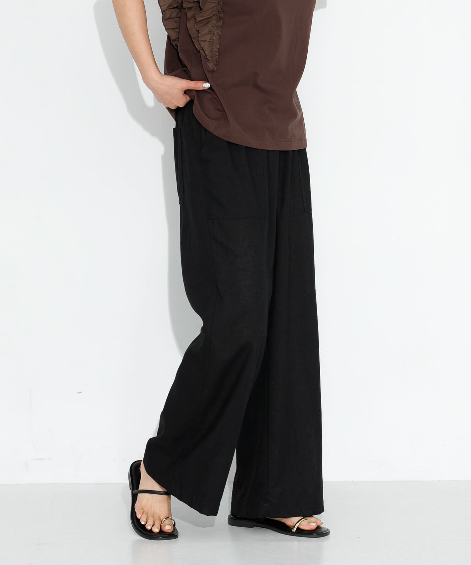 Sonny Label 「『UR TECH 高機能リネン』リネン混ベイカーイージーパンツ」|その他|