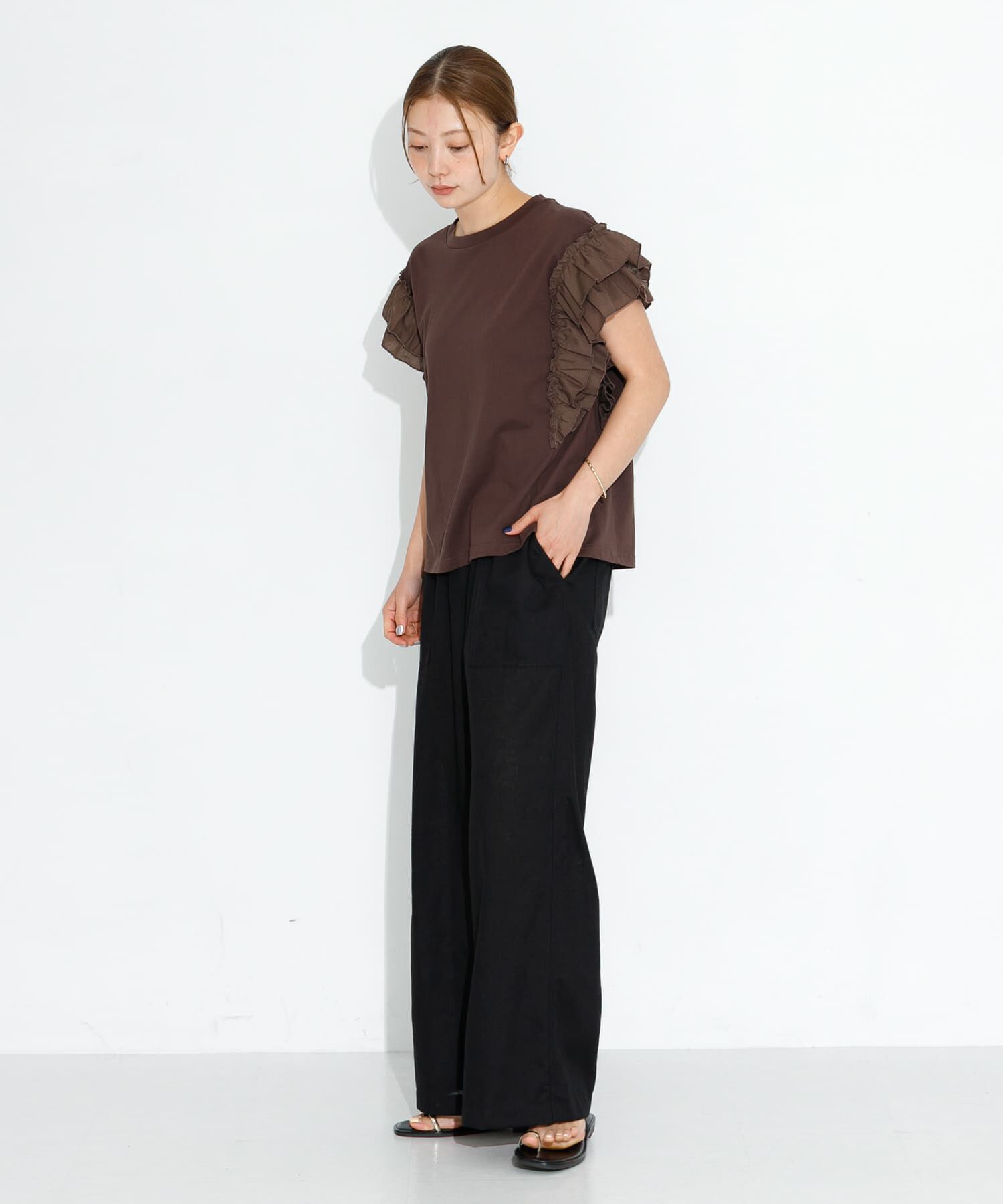 Sonny Label 「『UR TECH 高機能リネン』リネン混ベイカーイージーパンツ」|その他|