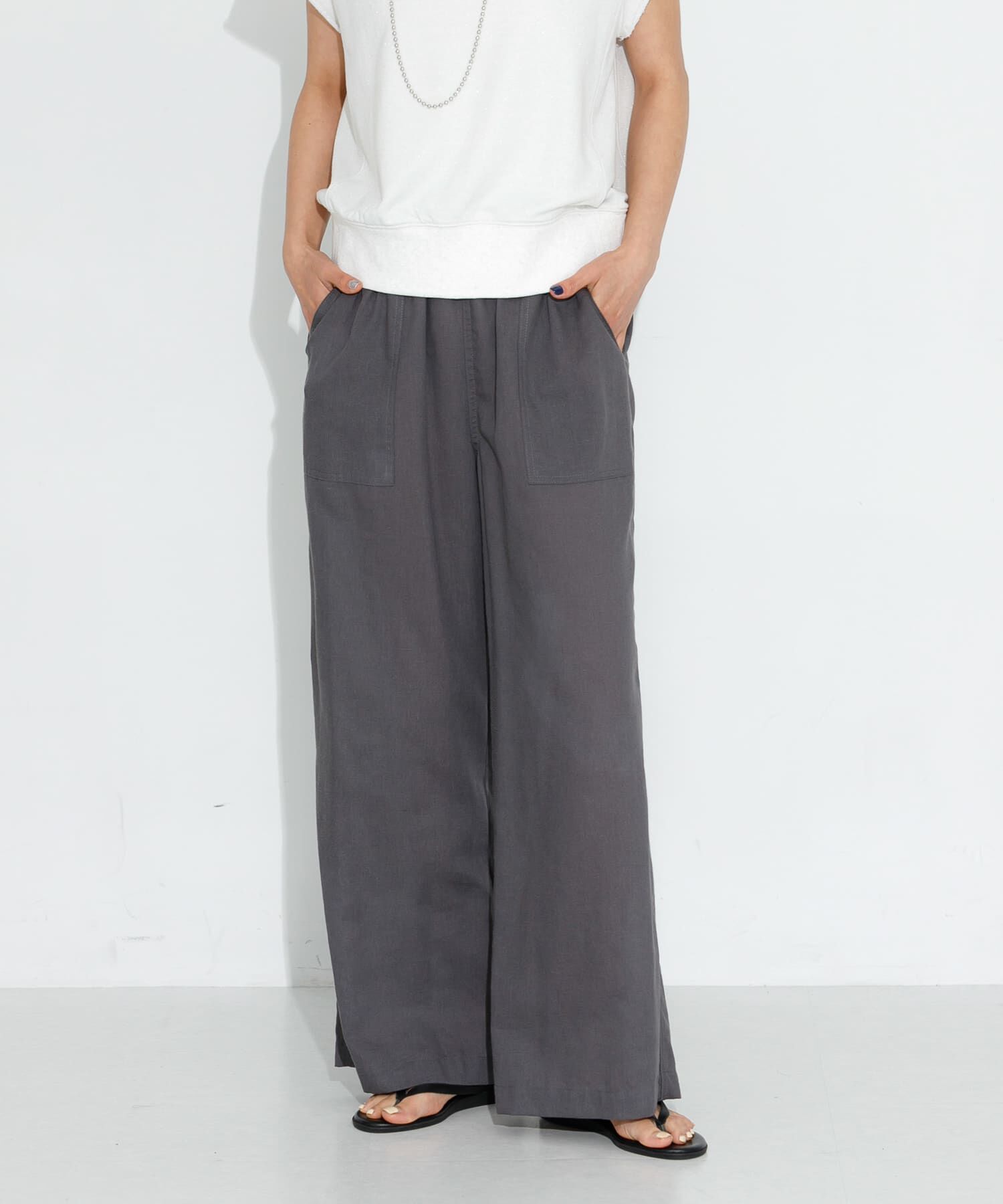 Sonny Label 「『UR TECH 高機能リネン』リネン混ベイカーイージーパンツ」|その他|