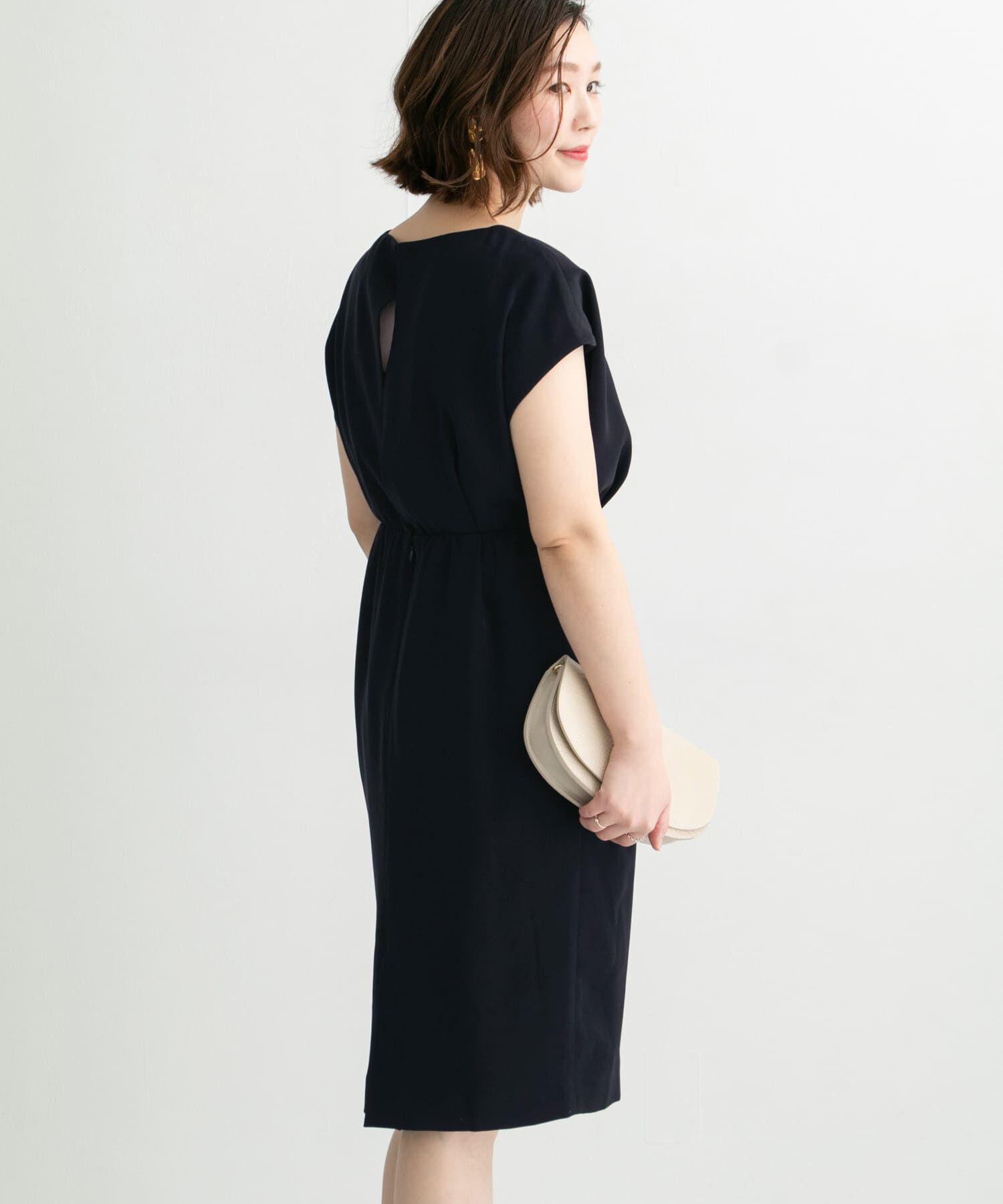 URBAN RESEARCH ROSSO「バックスリットドレス」|ワンピース|