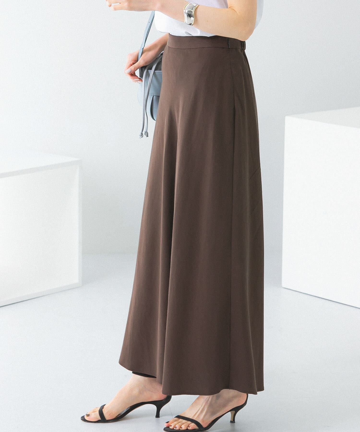 URBAN RESEARCH ROSSO「リネンフレアーナロースカート」|スカート|